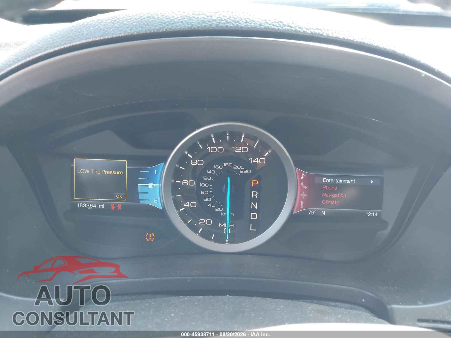 FORD EXPLORER 2012 - 1FMHK7F99CGA16894