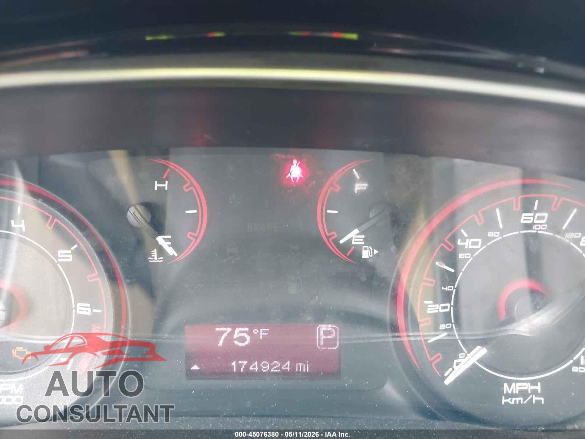DODGE DART 2013 - 1C3CDFBA7DD709084