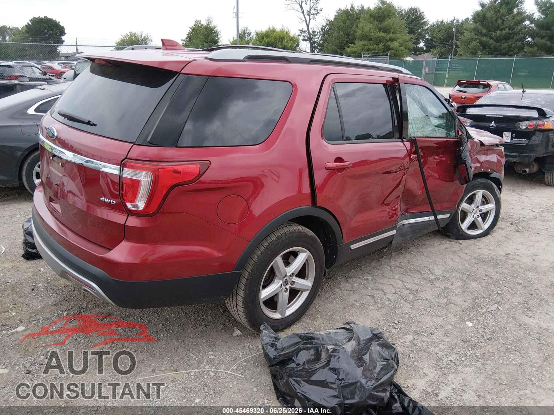 FORD EXPLORER 2017 - 1FM5K8D80HGD51603