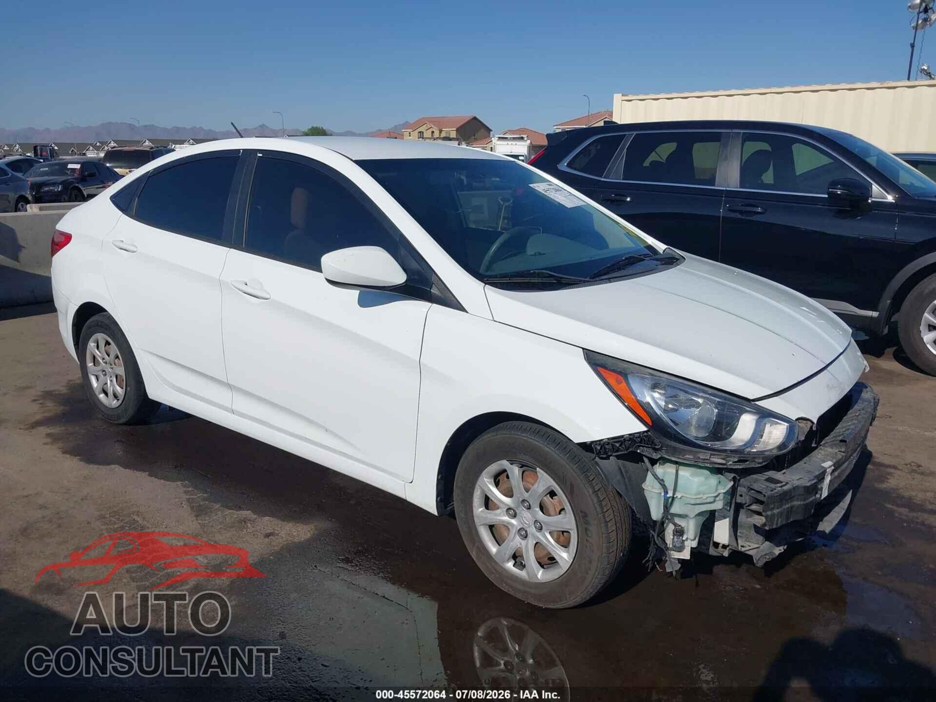 HYUNDAI ACCENT 2013 - KMHCT4AE1DU447713