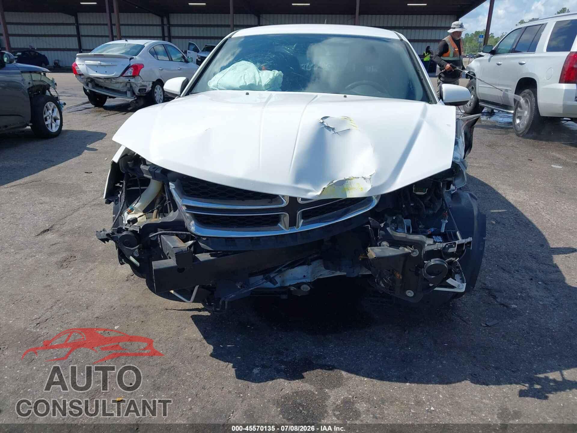 DODGE AVENGER 2012 - 1C3CDZCB2CN150609