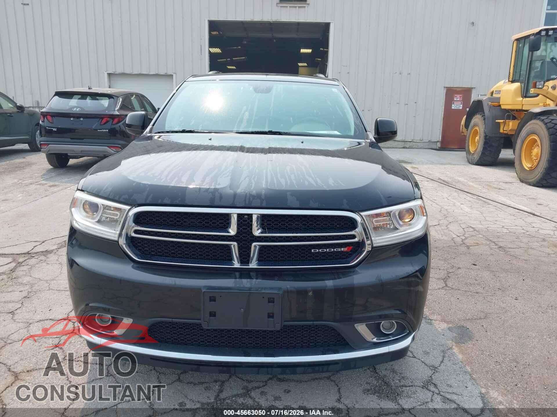 DODGE DURANGO 2016 - 1C4RDJAG4GC442012