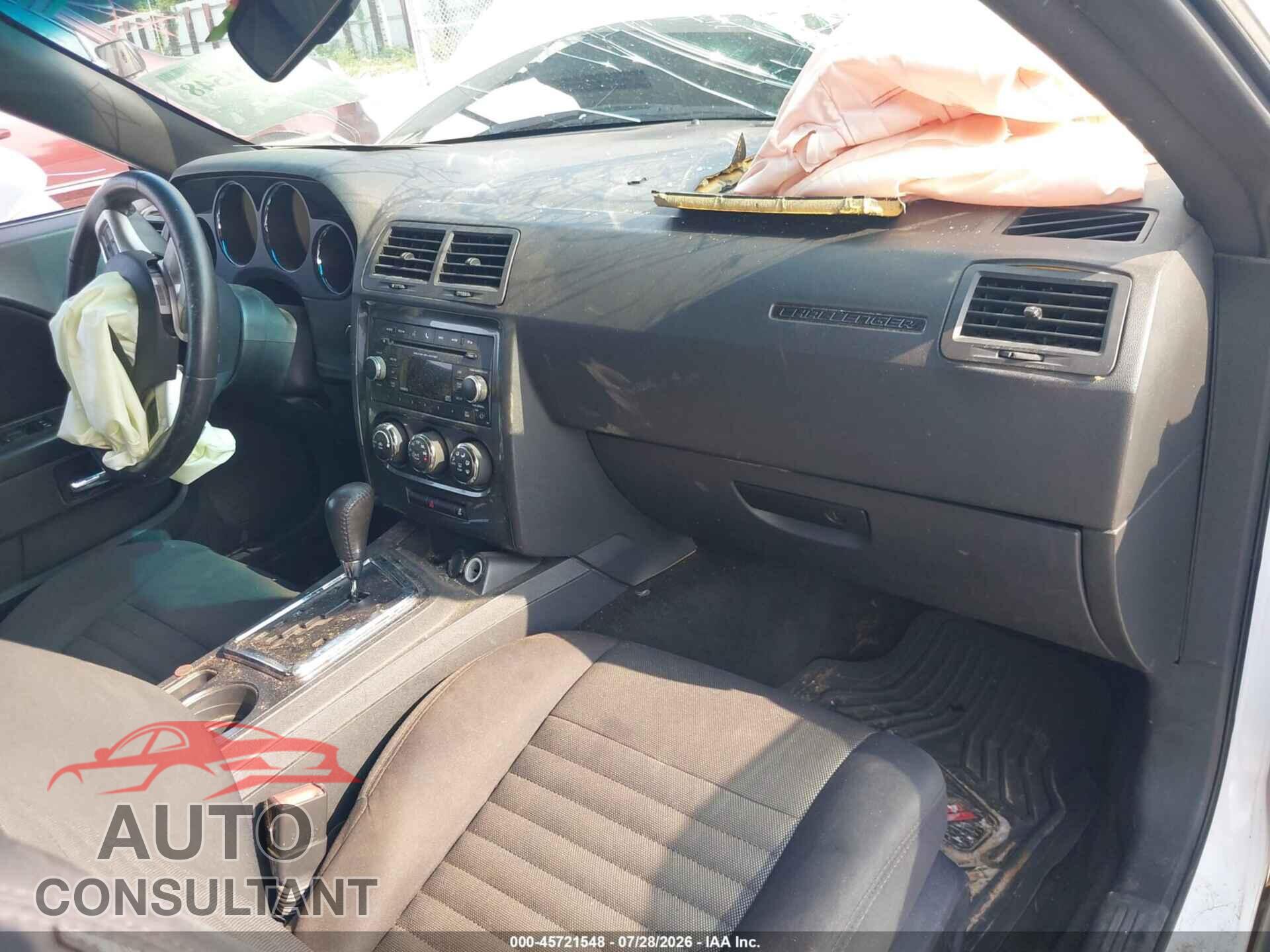 DODGE CHALLENGER 2013 - 2C3CDYAGXDH737076
