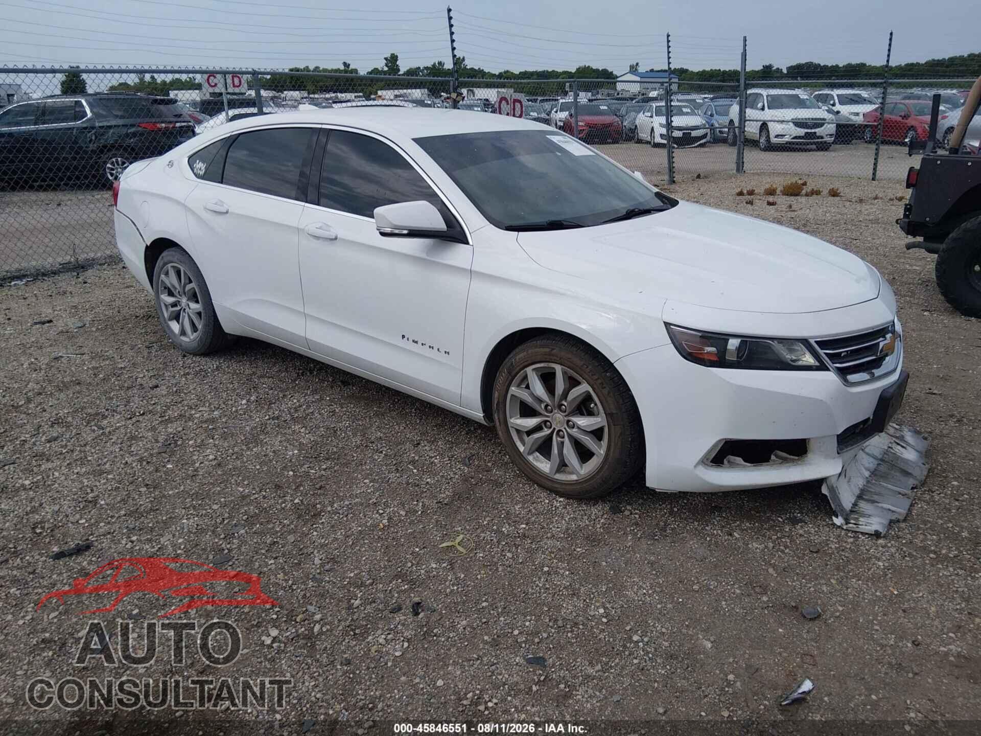 CHEVROLET IMPALA 2017 - 2G1105S31H9113314