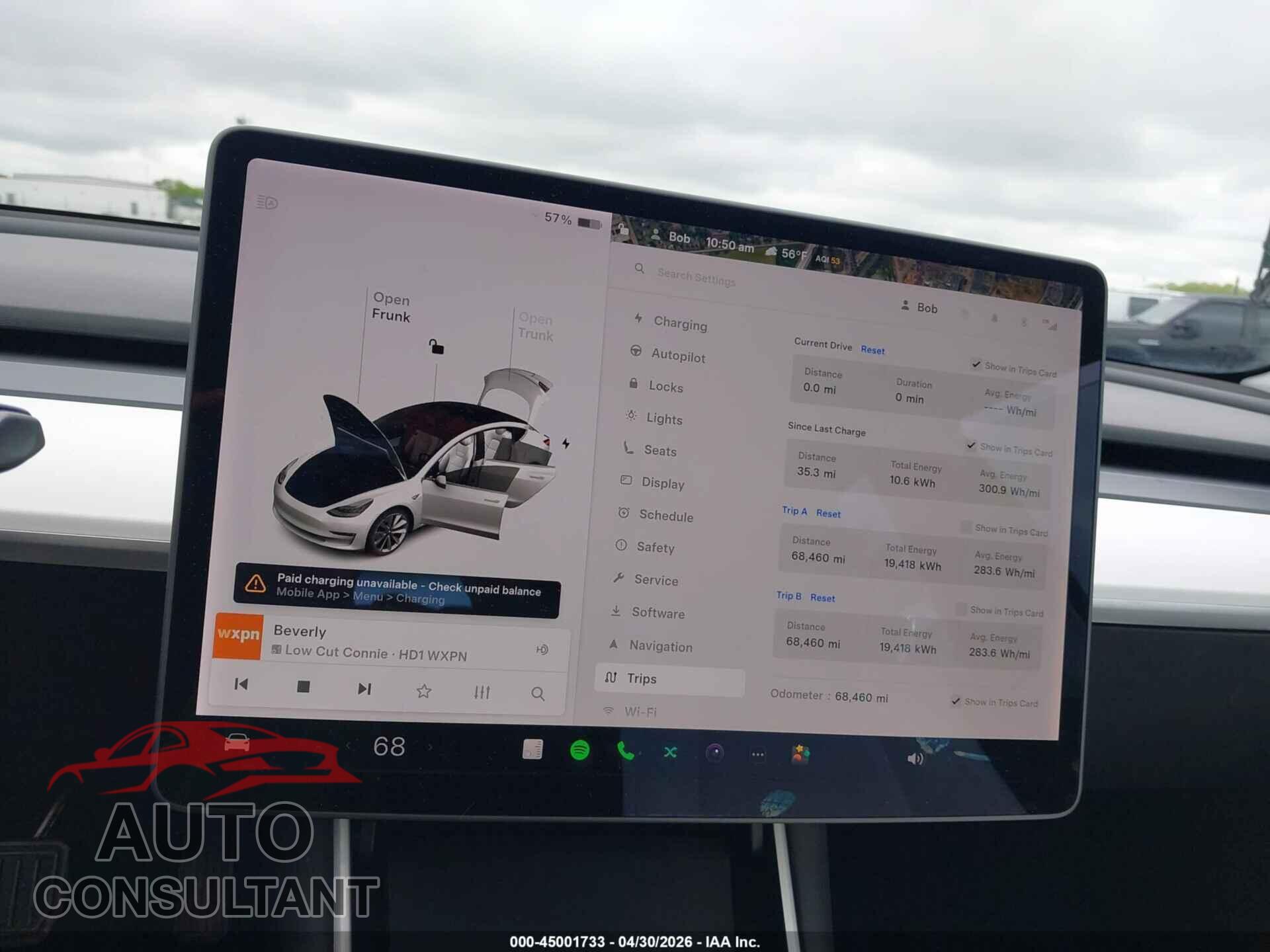 TESLA MODEL 3 2020 - 5YJ3E1EB0LF783390