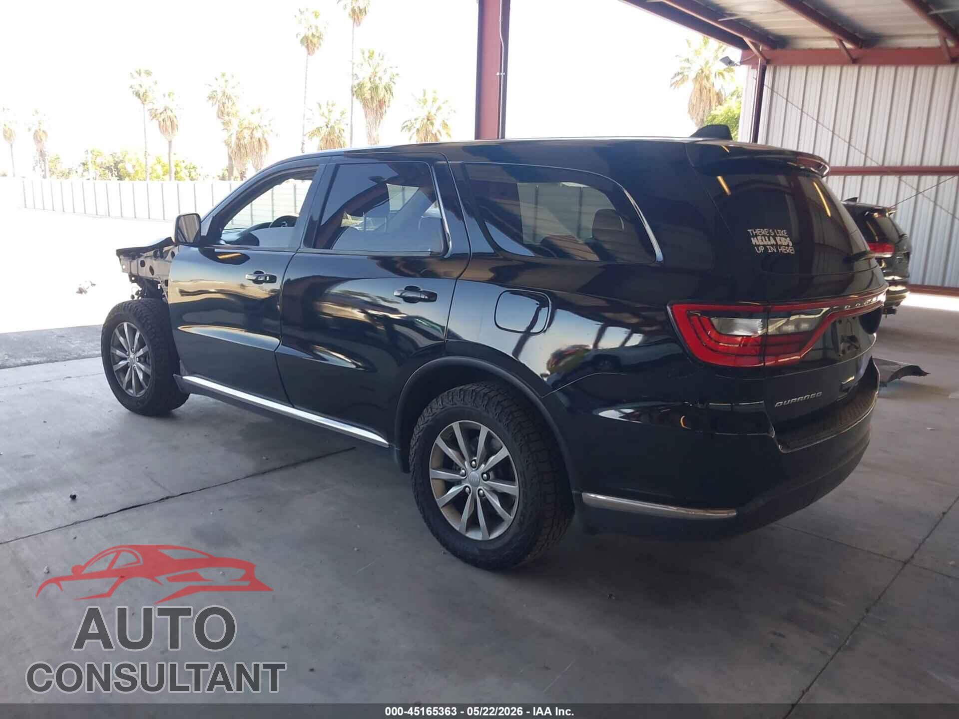 DODGE DURANGO 2017 - 1C4RDHAG2HC859865