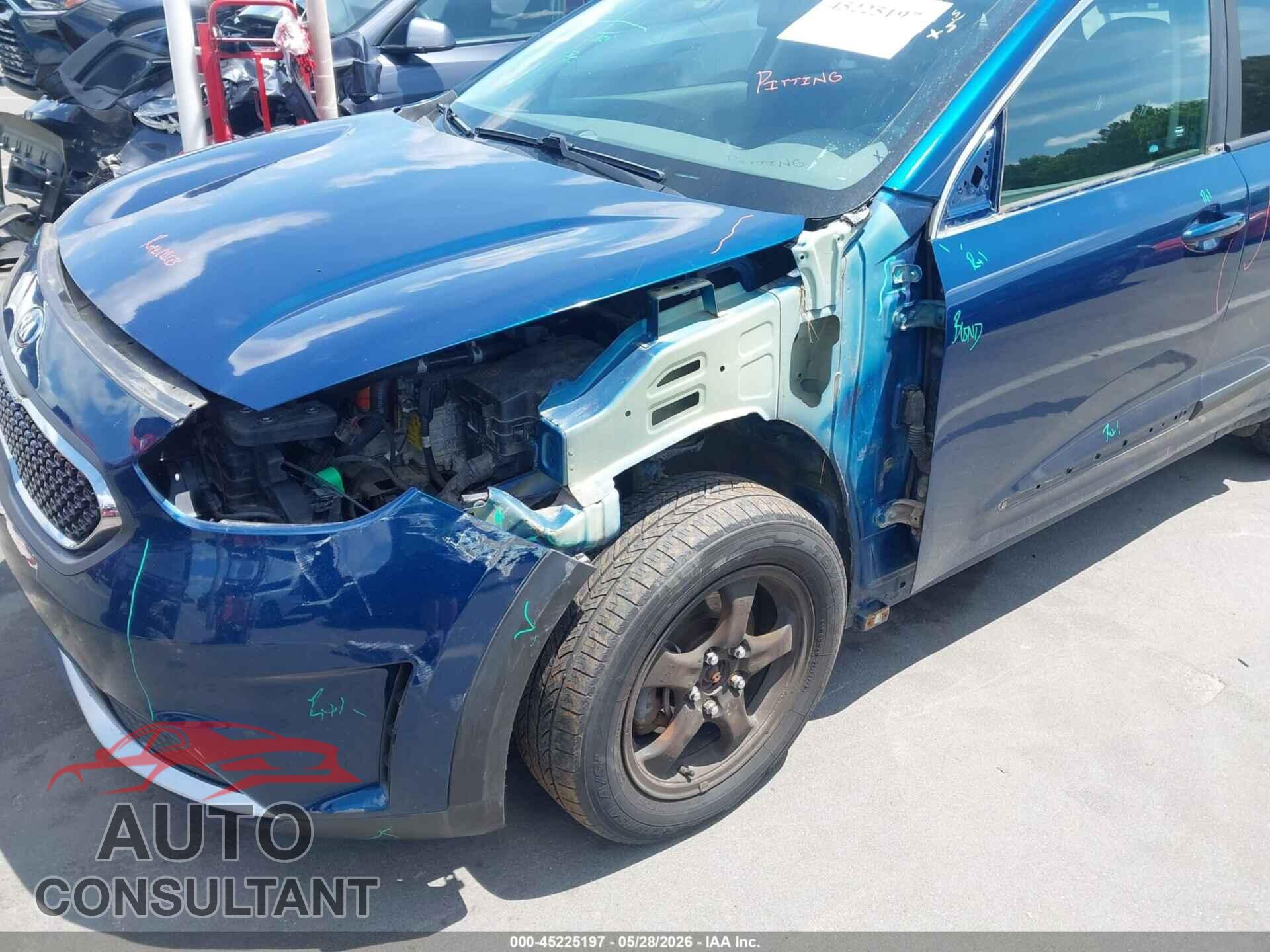 KIA NIRO 2017 - KNDCB3LC3H5080441
