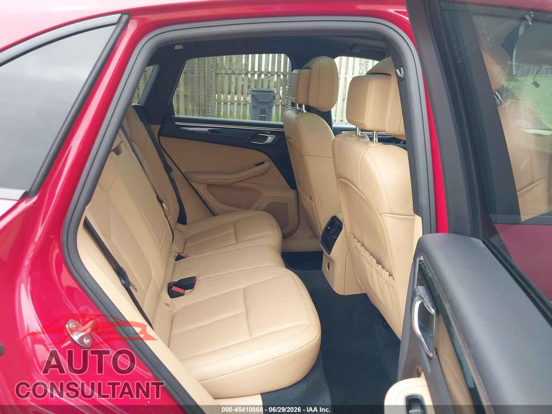 PORSCHE MACAN 2018 - WP1AA2A51JLB06771