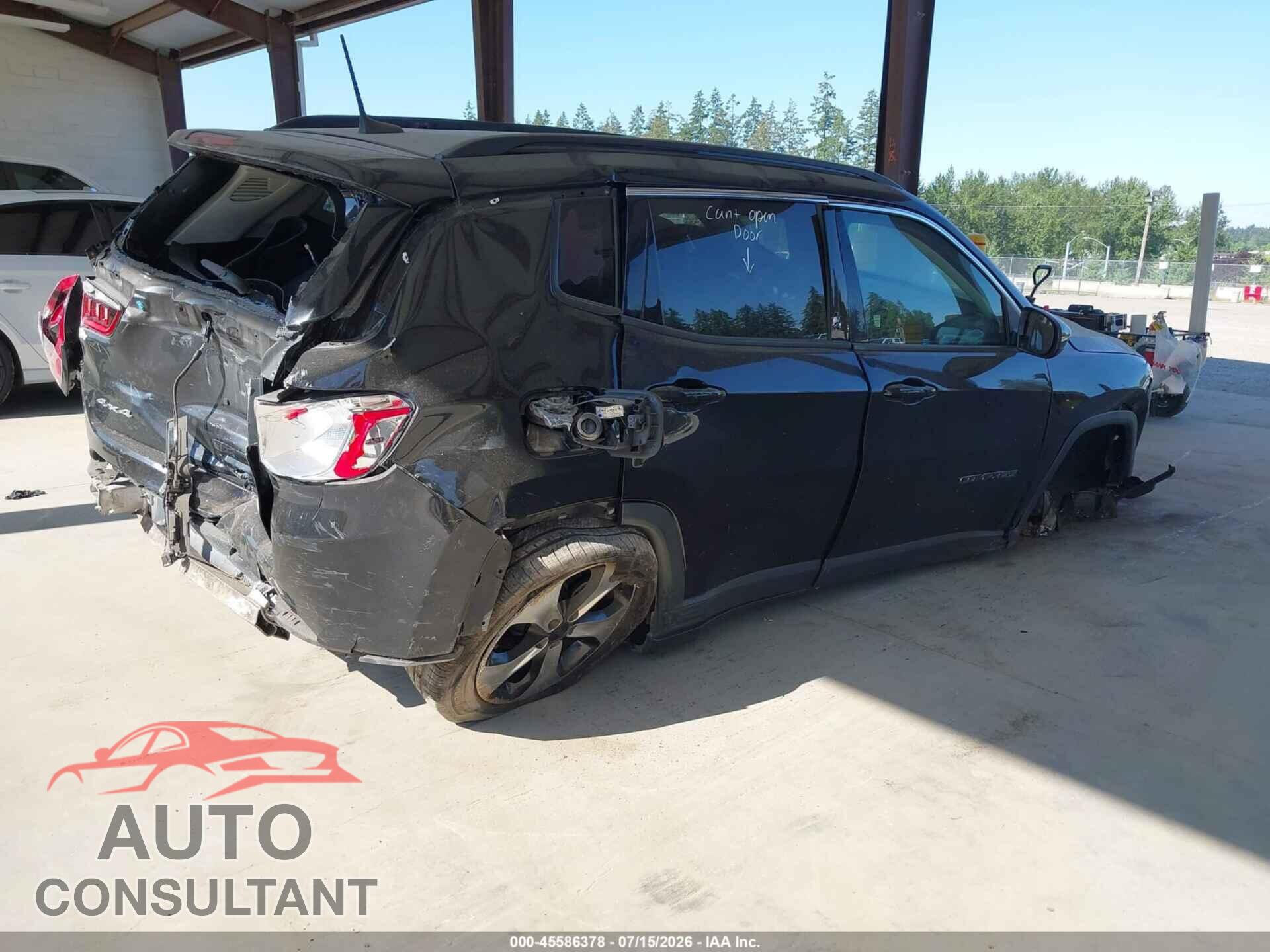 JEEP COMPASS 2017 - 3C4NJDBB8HT664392