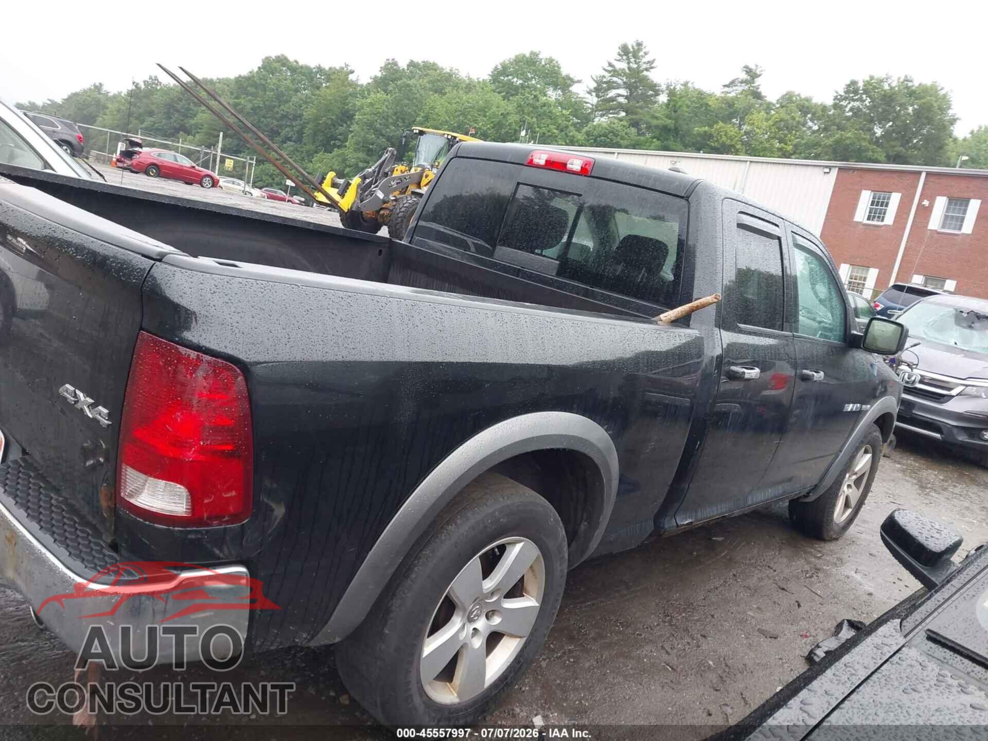 DODGE RAM 1500 2010 - 1D7RV1GT9AS145449