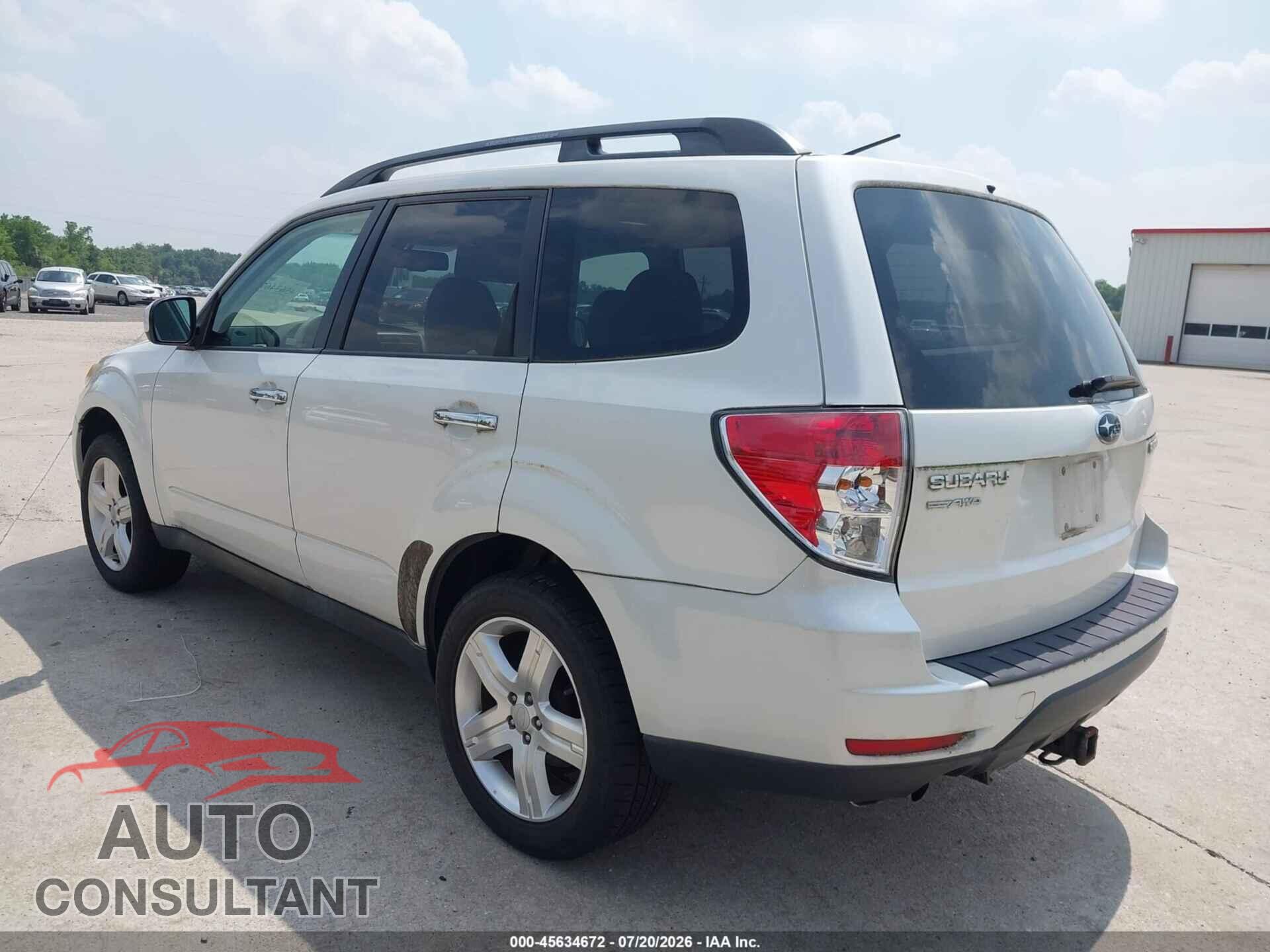 SUBARU FORESTER 2010 - JF2SH6CC4AH701297