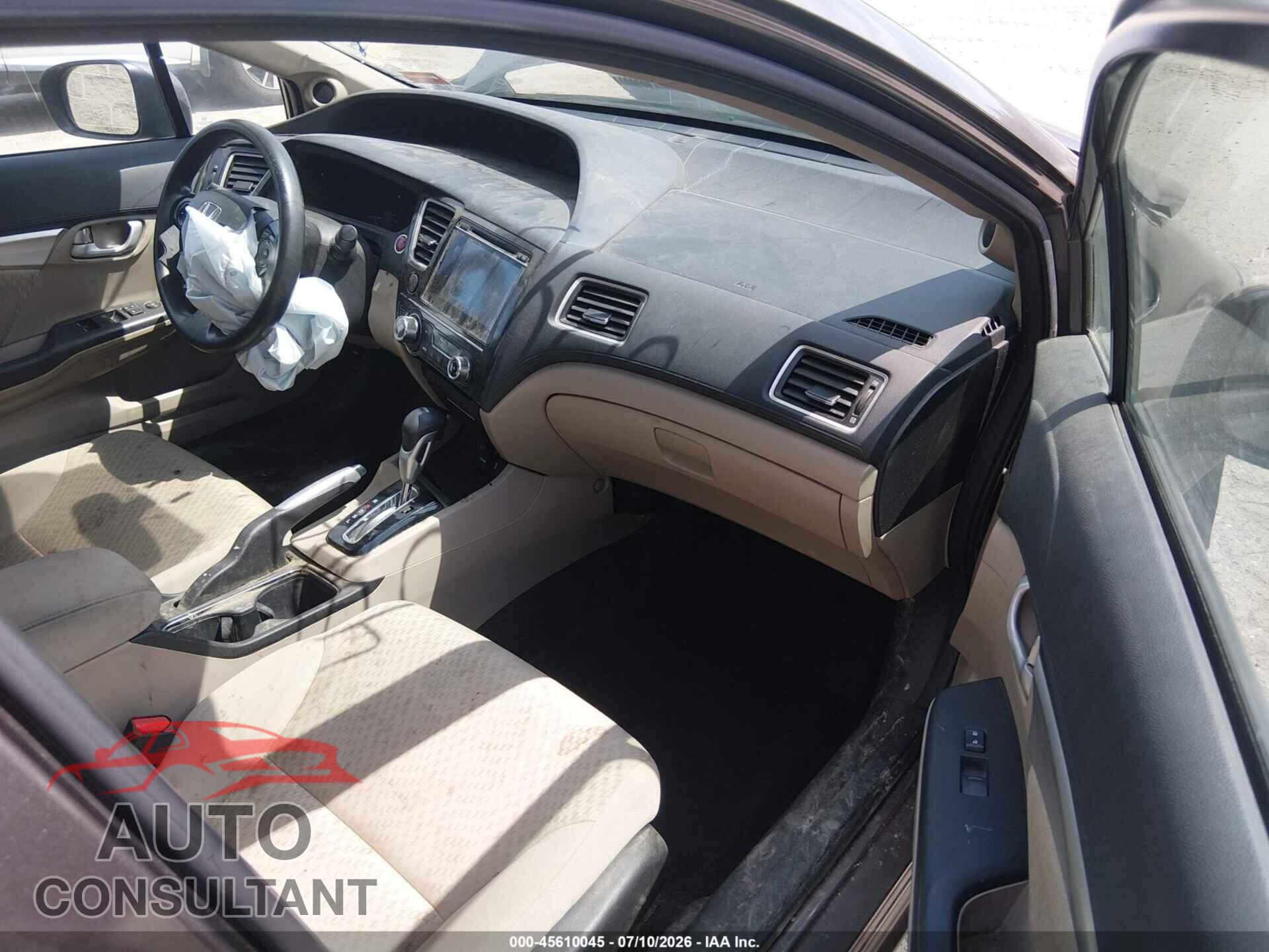 HONDA CIVIC 2014 - 2HGFB2F87EH540852