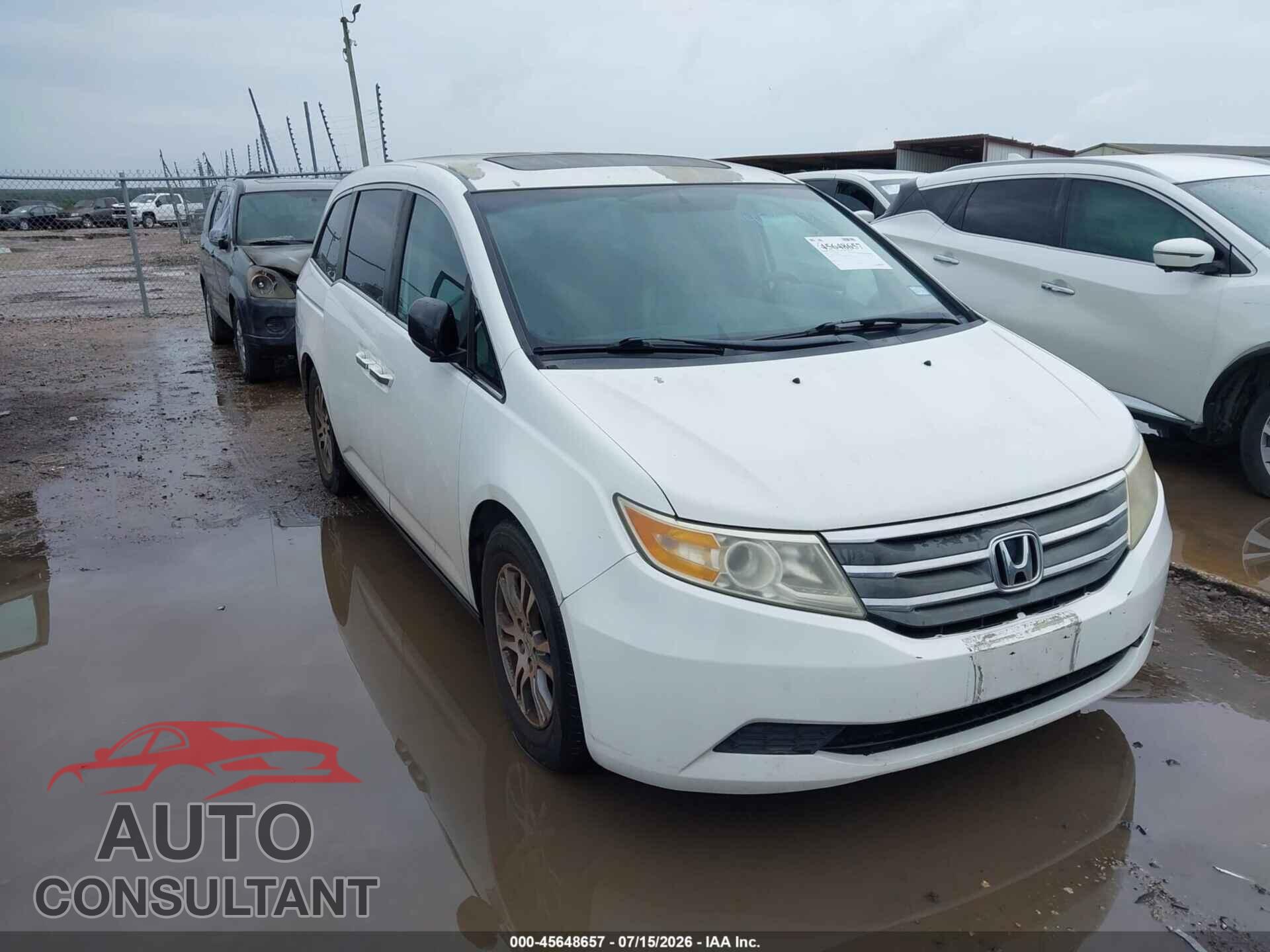 HONDA ODYSSEY 2012 - 5FNRL5H67CB134188