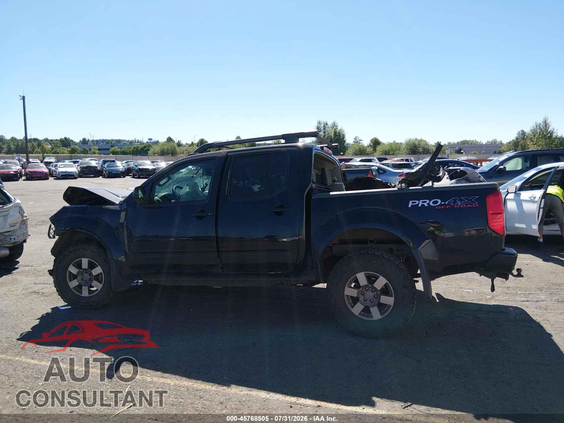 NISSAN FRONTIER 2012 - 1N6AD0EV4CC411088