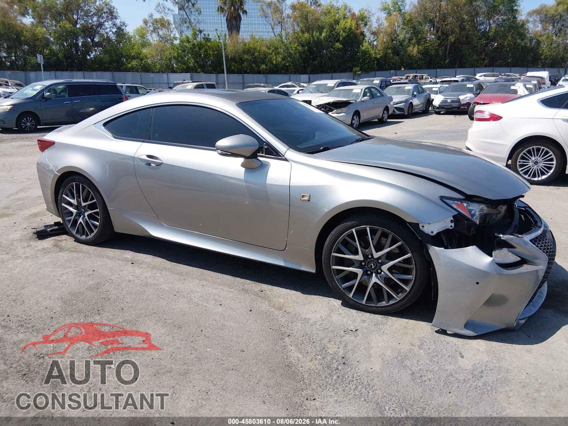 LEXUS RC 350 2015 - JTHHE5BC5F5001129