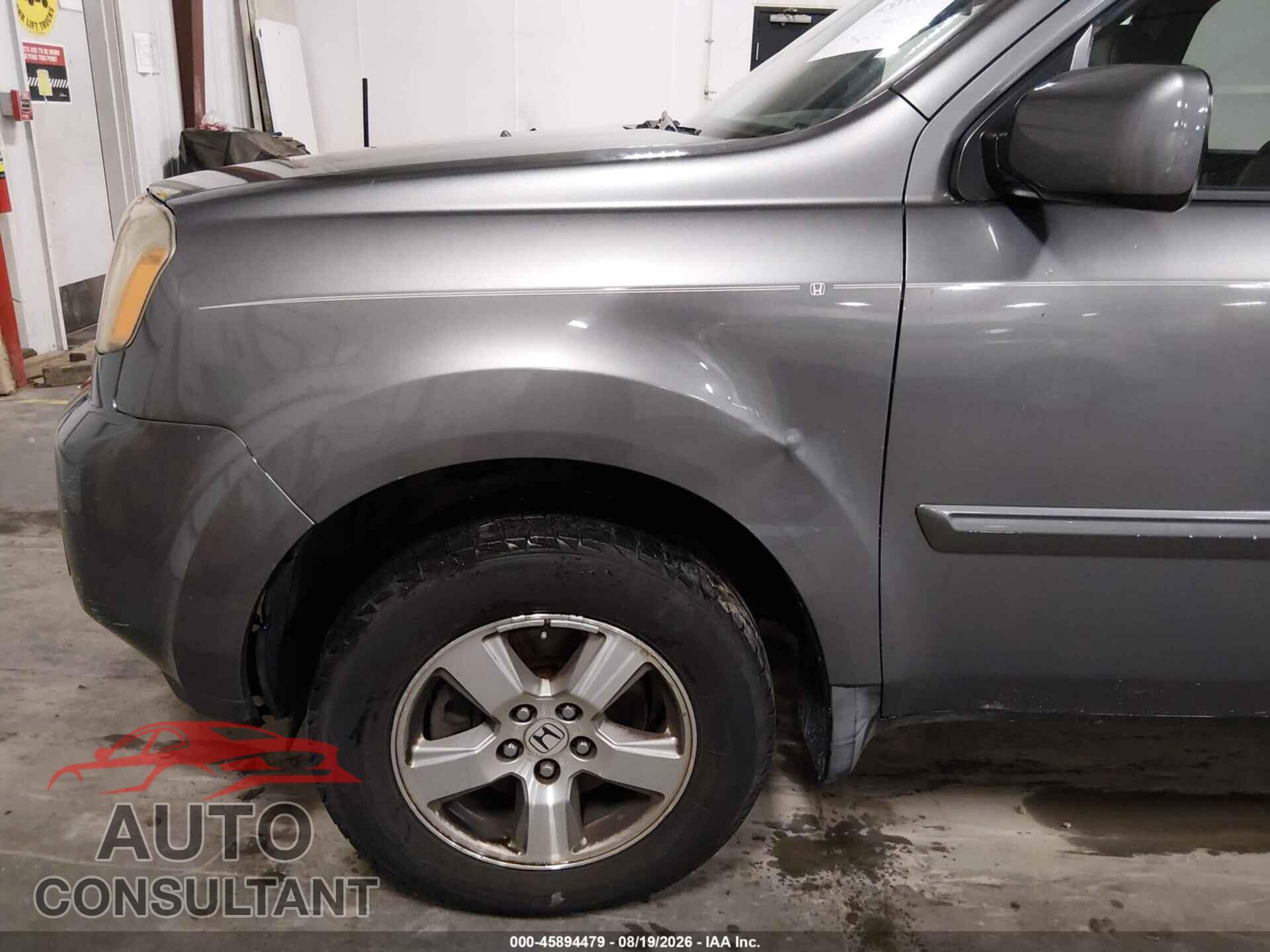 HONDA PILOT 2009 - 5FNYF48639B042985