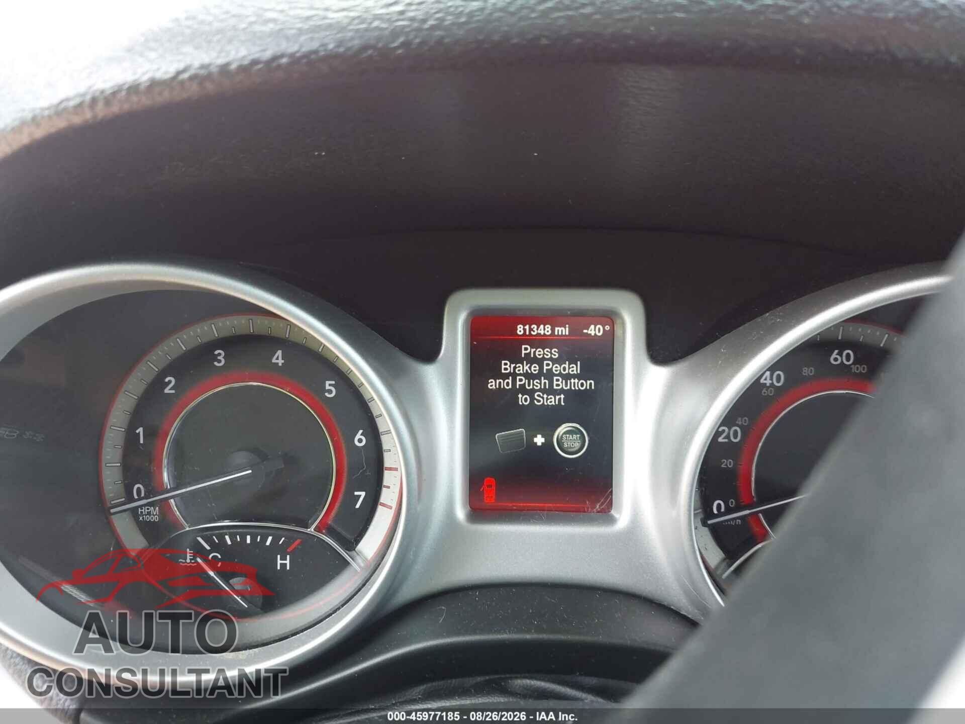 DODGE JOURNEY 2016 - 3C4PDCAB8GT187067