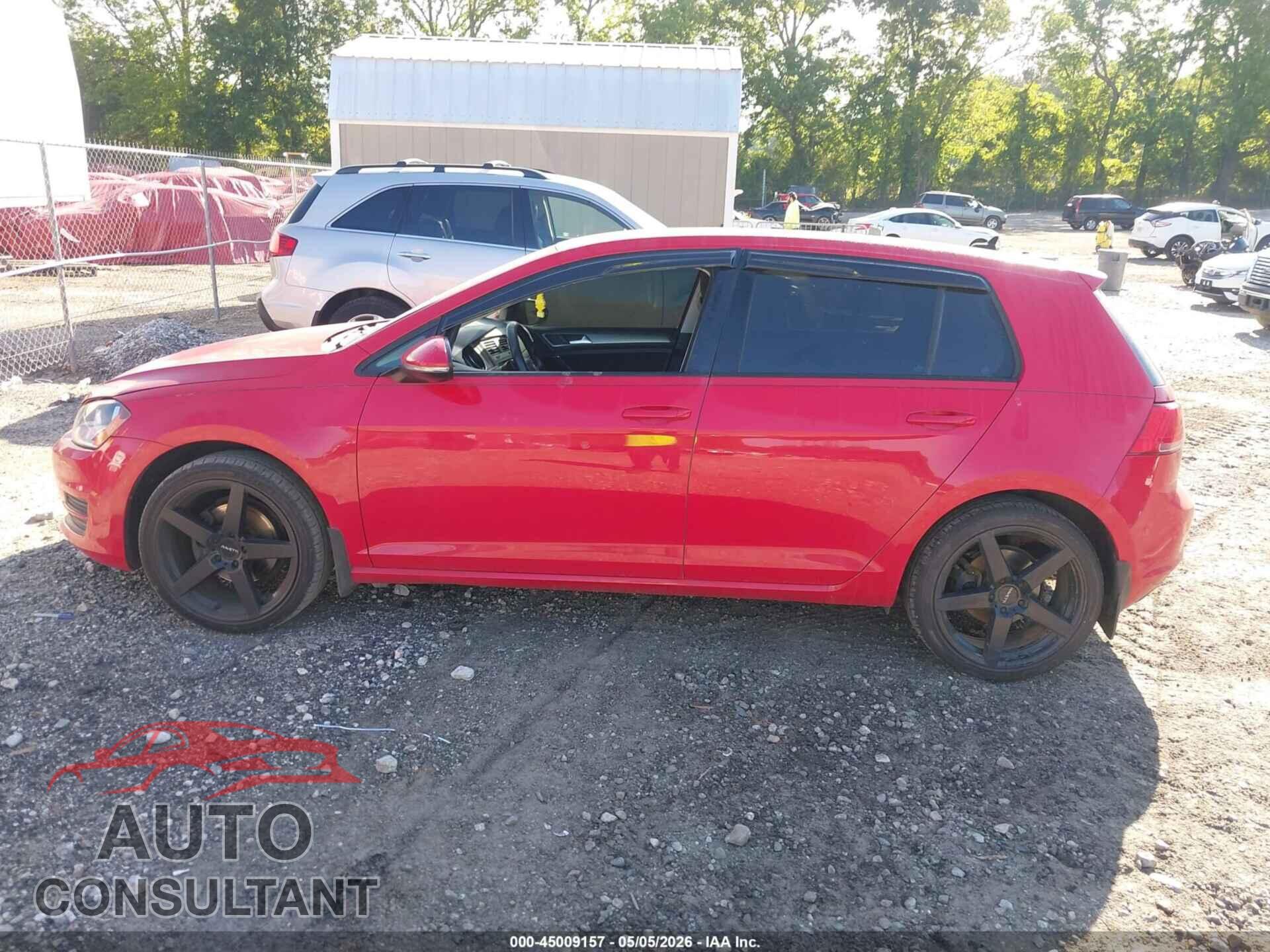 VOLKSWAGEN GOLF 2017 - 3VW217AUXHM036896