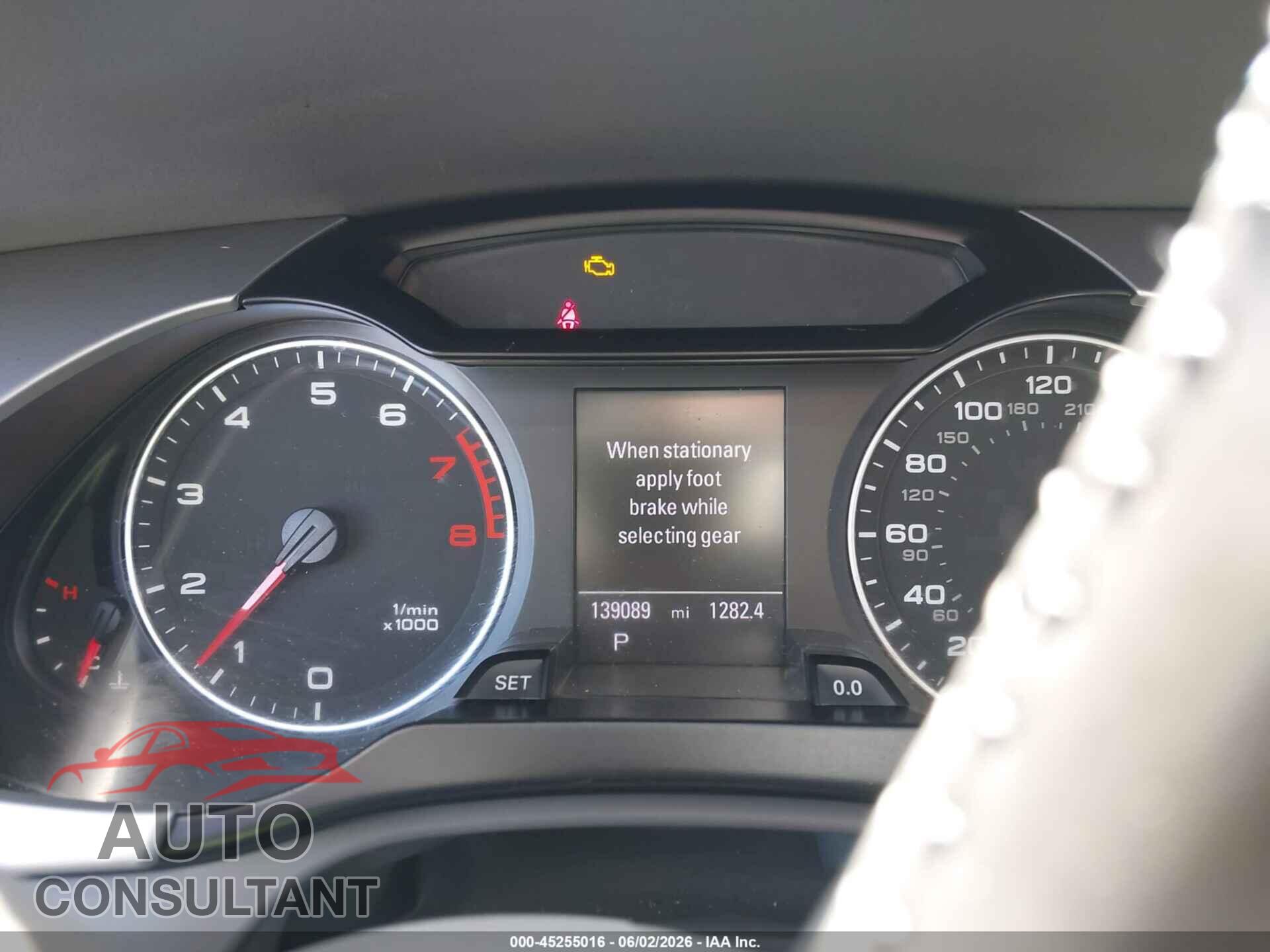 AUDI A4 2012 - WAUEFAFL2CA120180