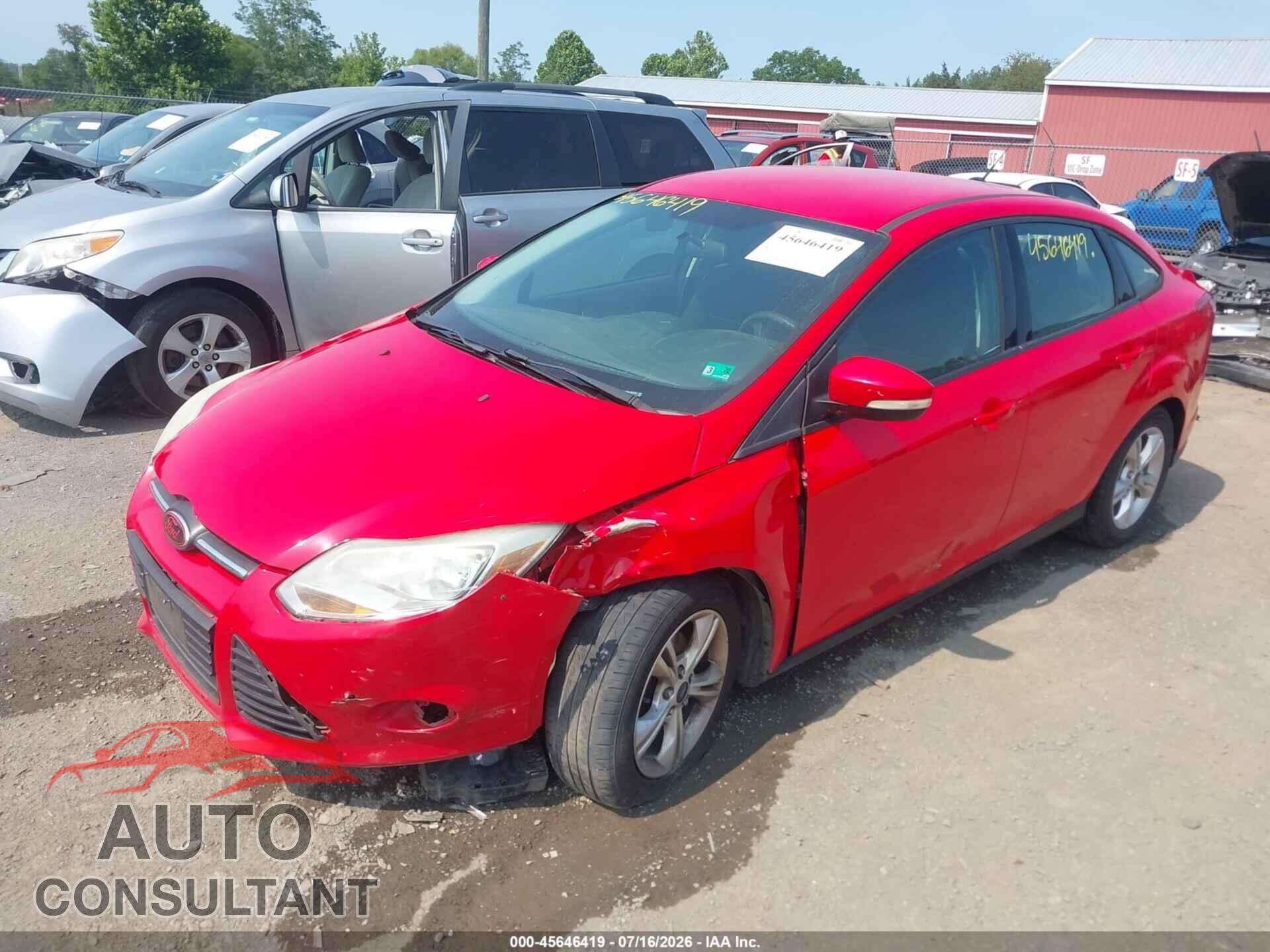 FORD FOCUS 2014 - 1FADP3F22EL192122