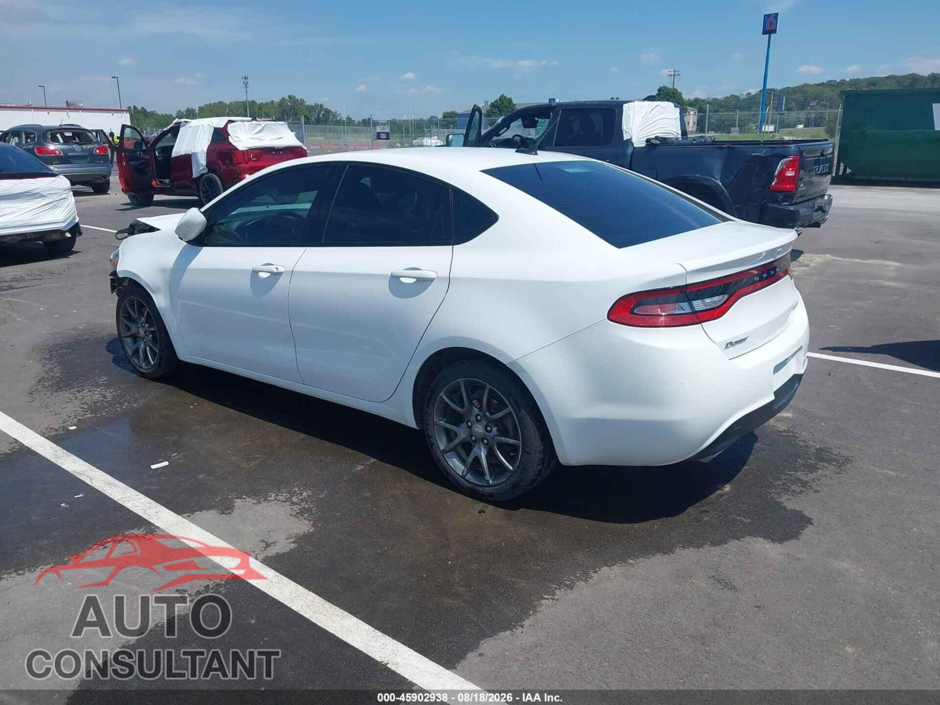 DODGE DART 2013 - 1C3CDFBA2DD340537