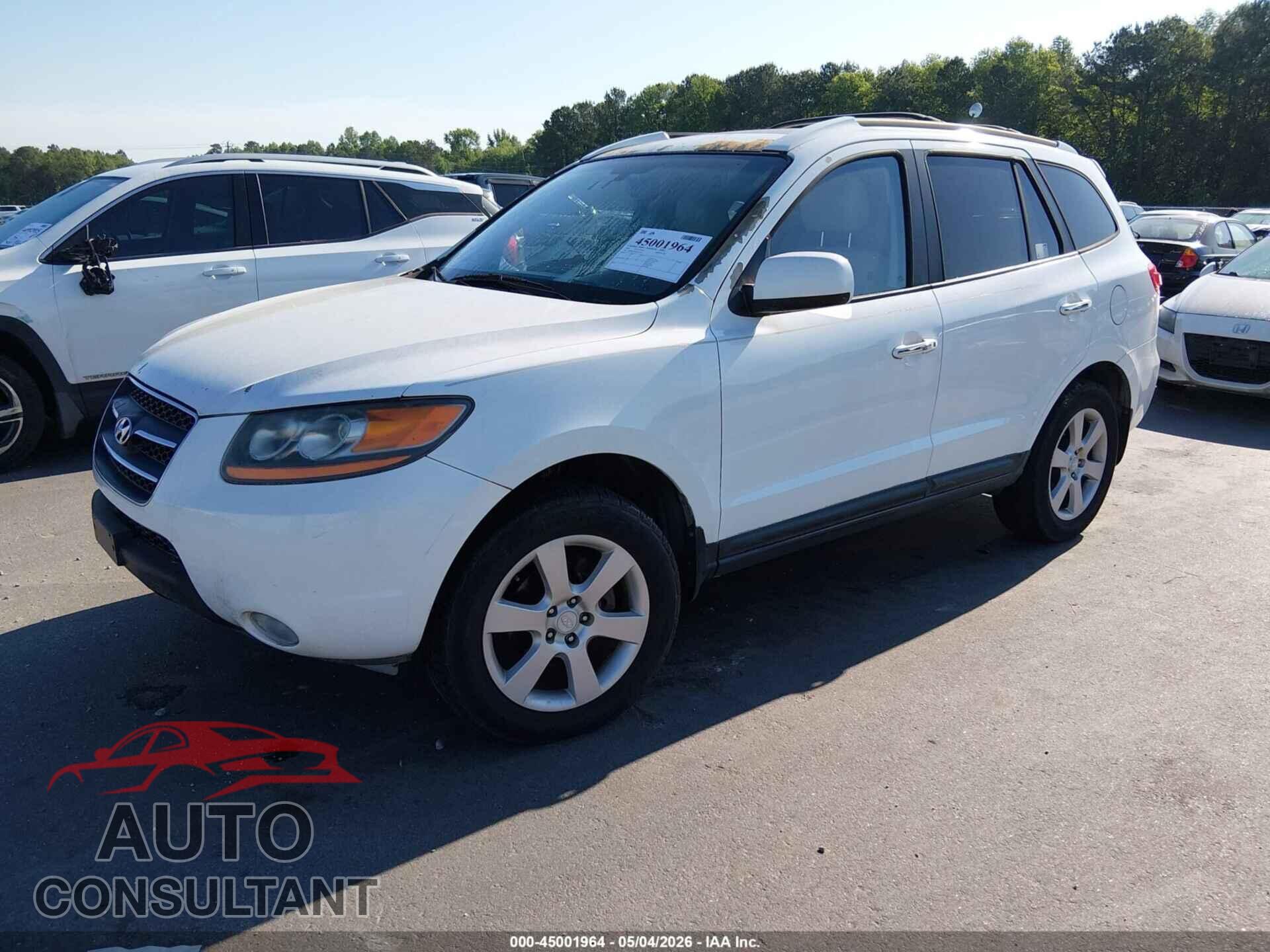 HYUNDAI SANTA FE 2009 - 5NMSH13E19H257373
