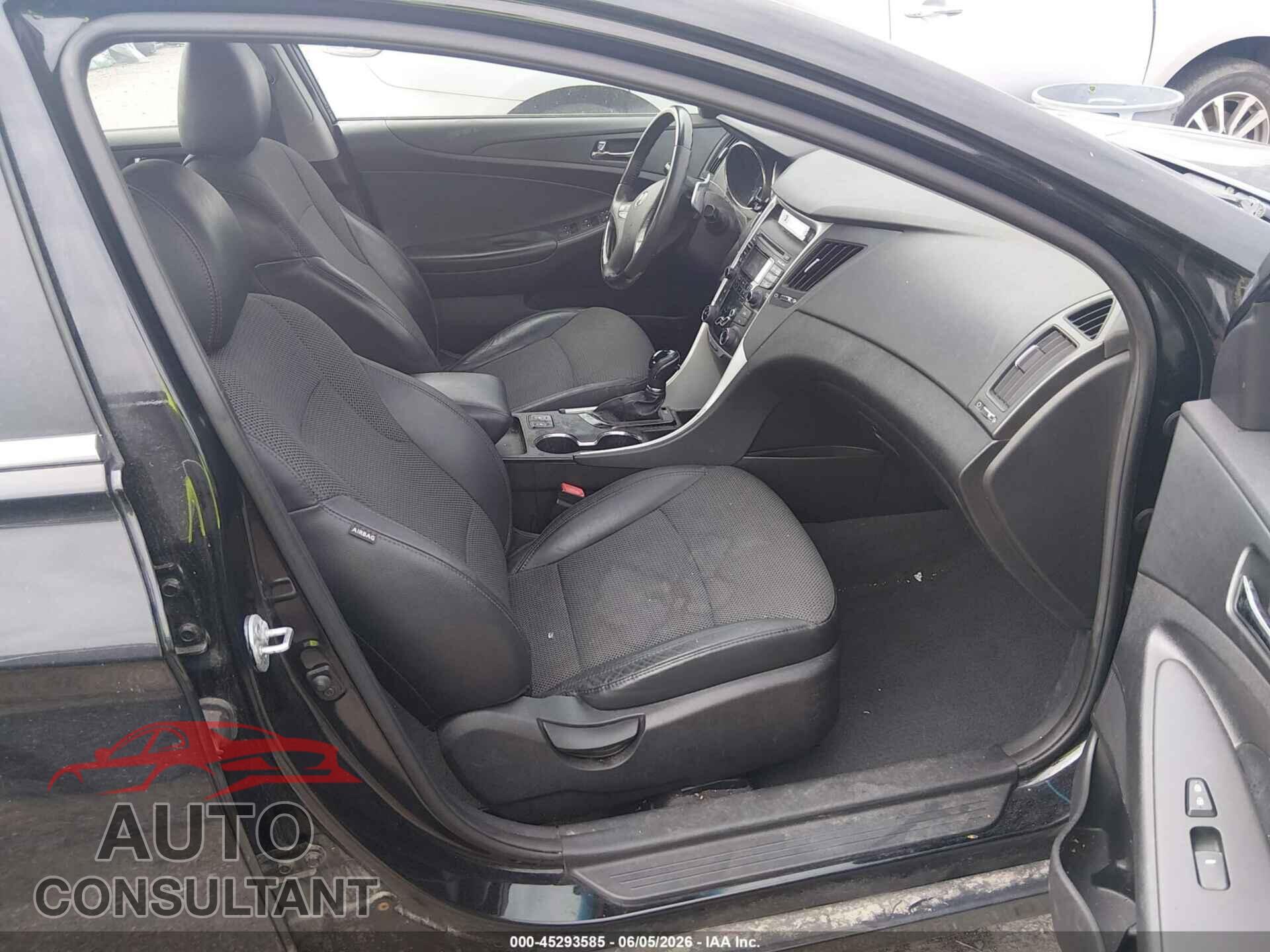 HYUNDAI SONATA 2013 - 5NPEC4AC6DH623659