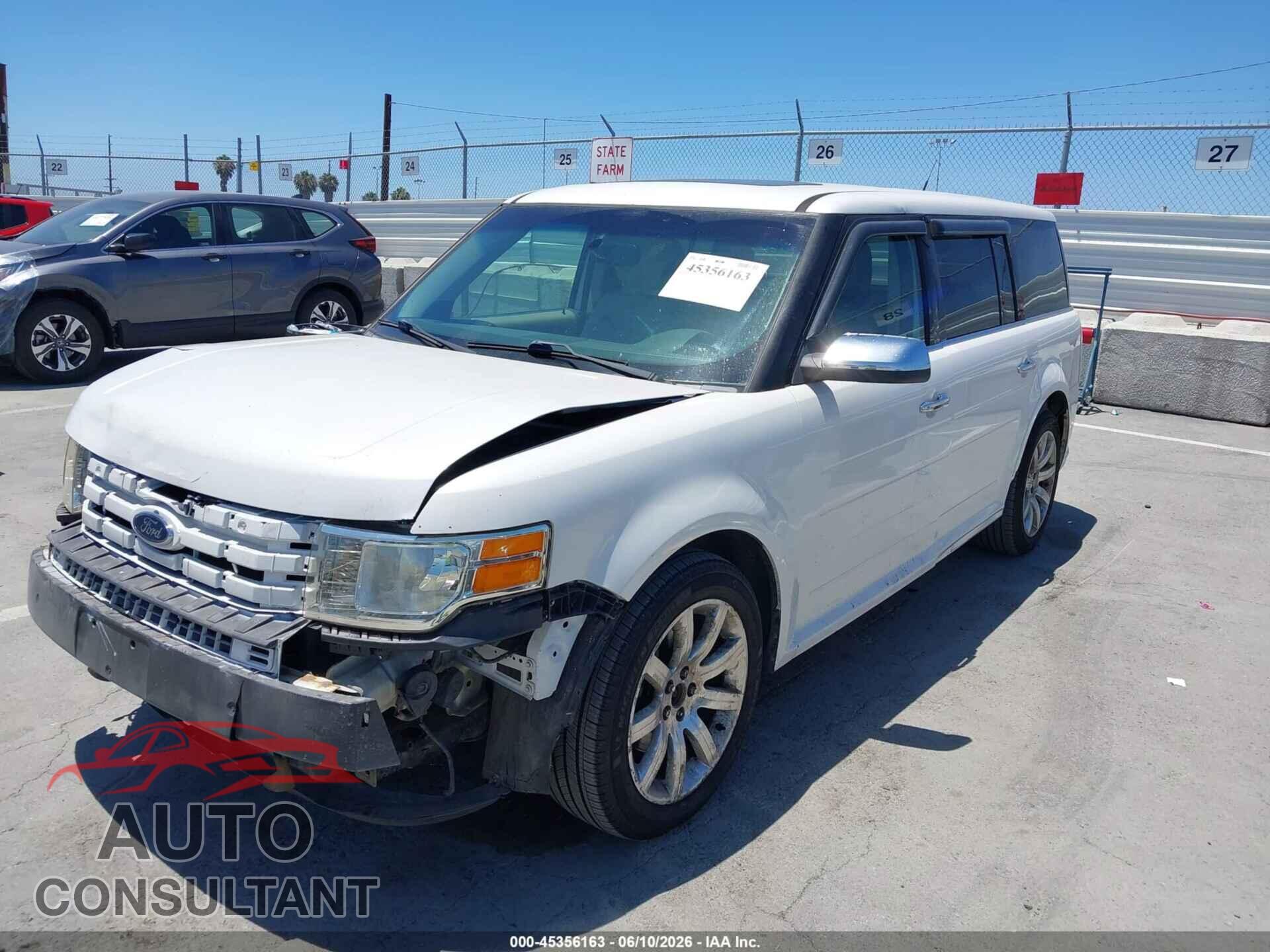 FORD FLEX 2010 - 2FMGK5DC6ABD03533