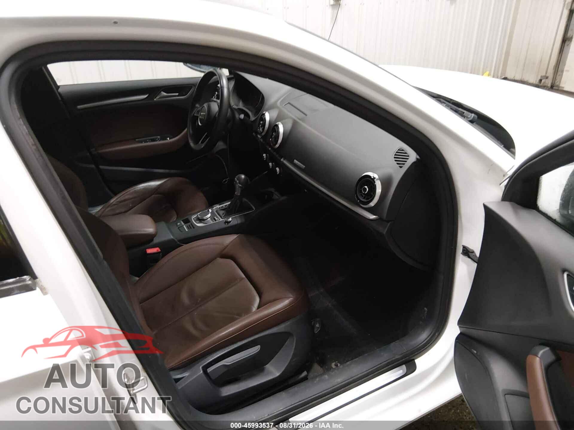 AUDI A3 2017 - WAUB8GFF0H1049496