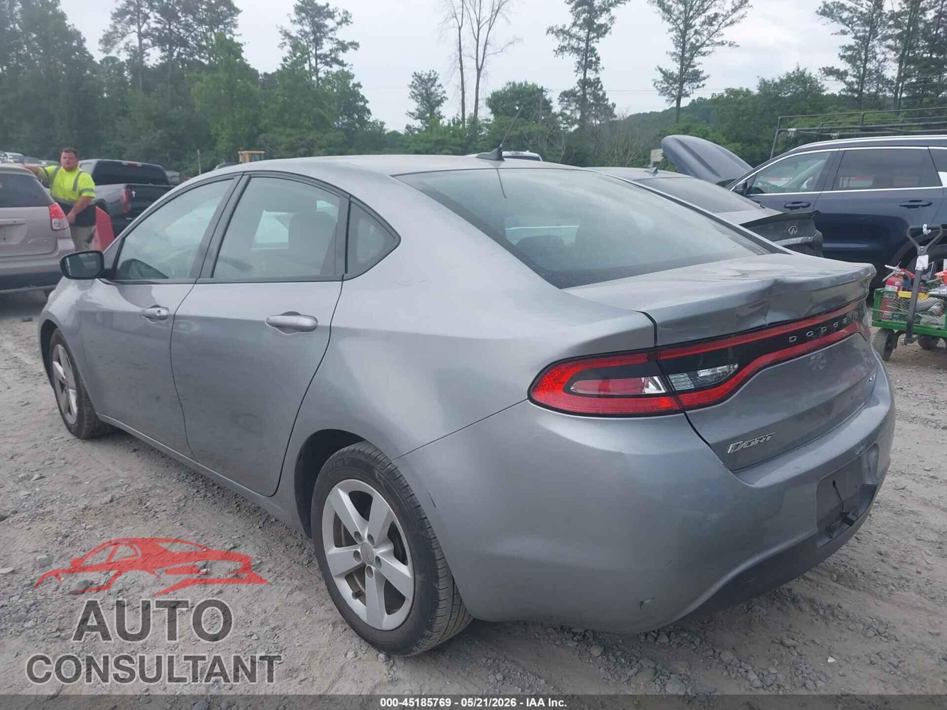 DODGE DART 2015 - 1C3CDFBB1FD336667