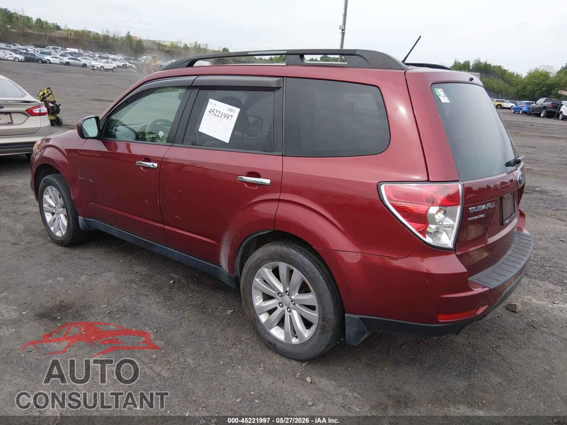 SUBARU FORESTER 2012 - JF2SHADC4CH402249