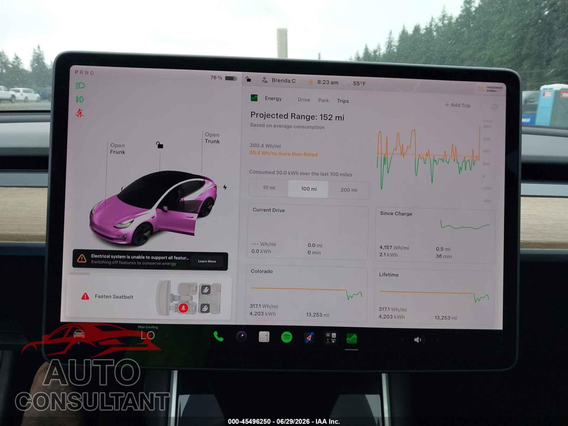 TESLA MODEL 3 2018 - 5YJ3E1EB7JF115437