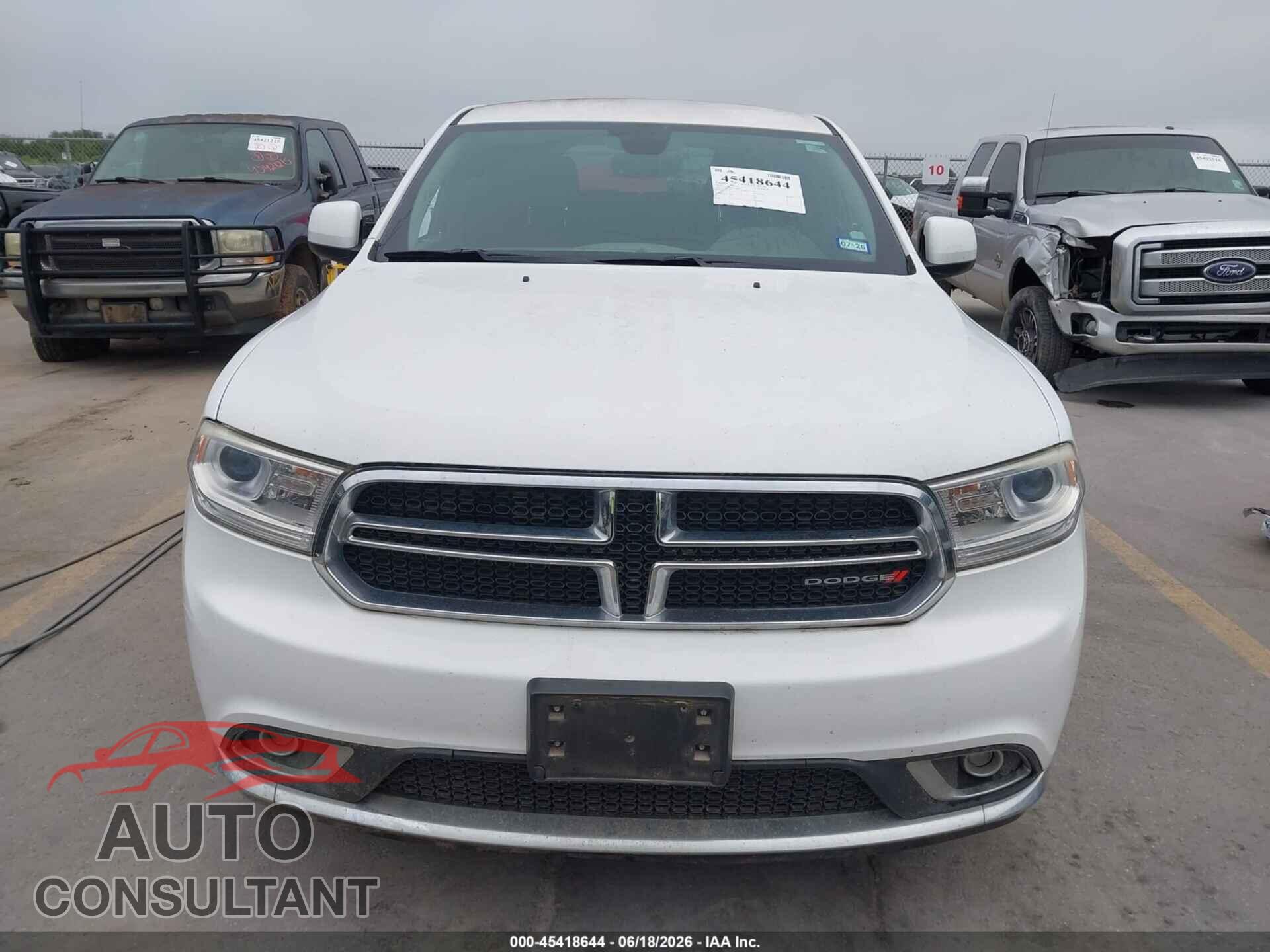 DODGE DURANGO 2017 - 1C4RDHAG6HC740894