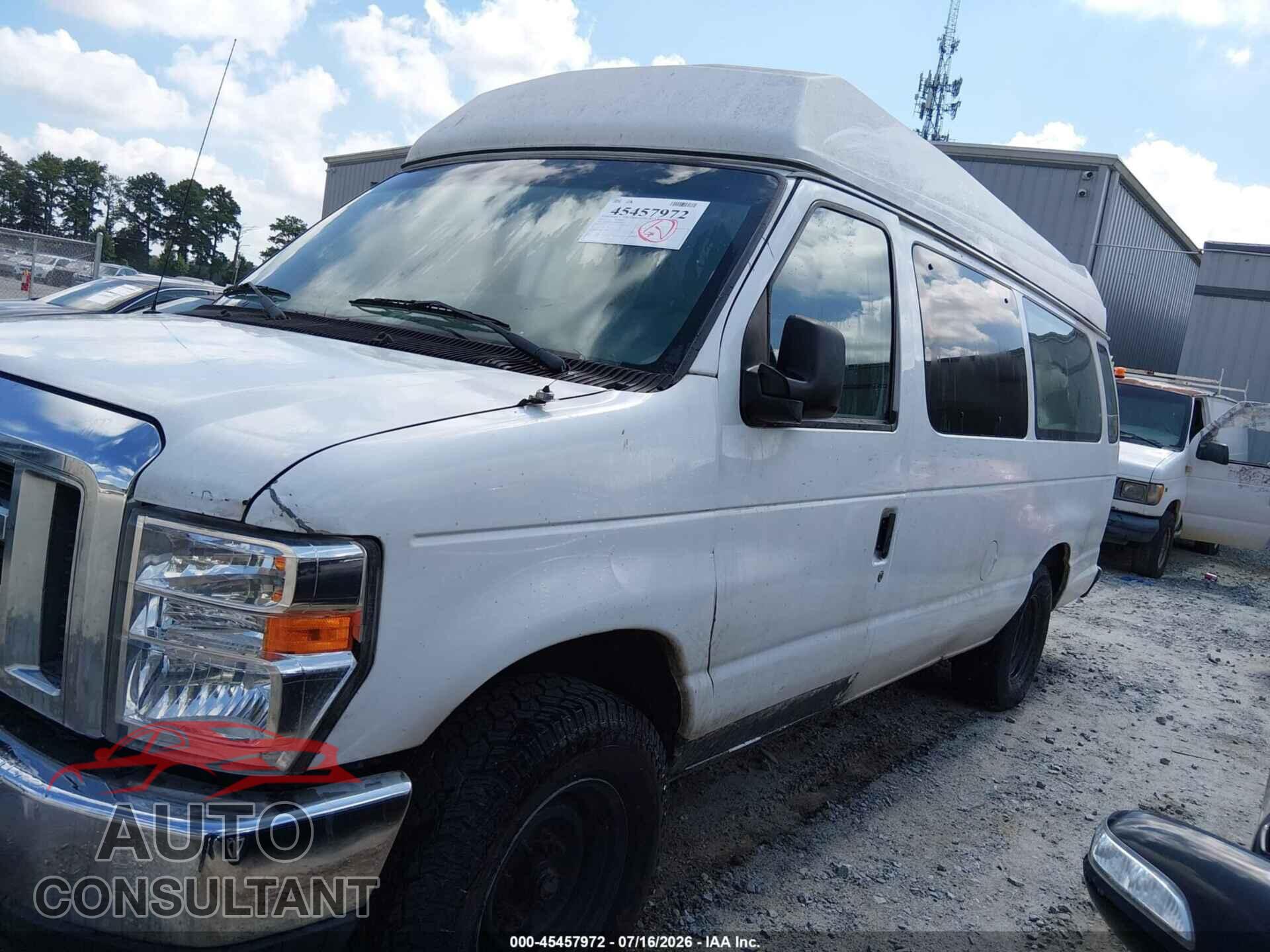 FORD E-250 2012 - 1FTNS2EW4CDB18316
