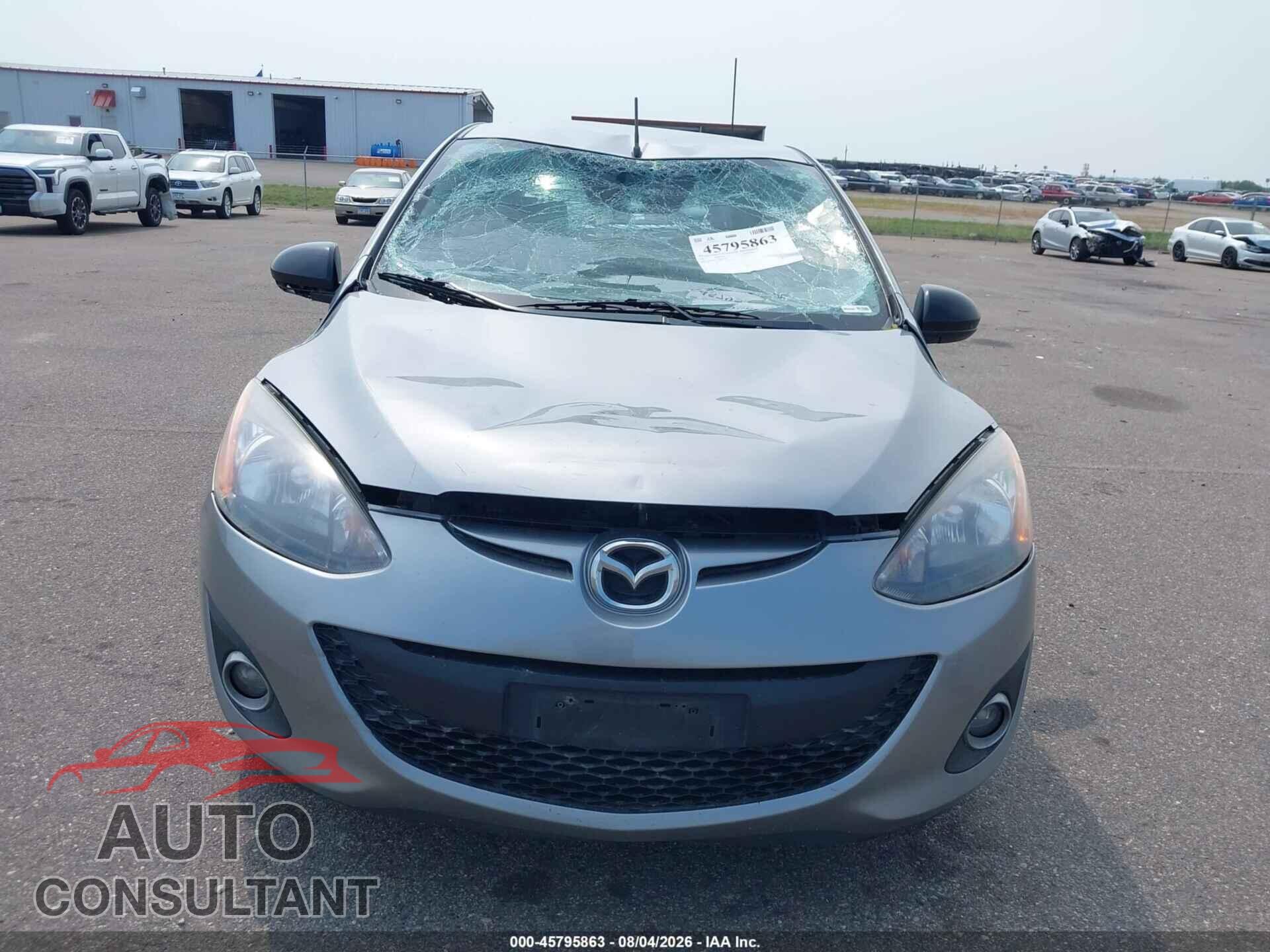 MAZDA MAZDA2 2013 - JM1DE1LY3D0165718