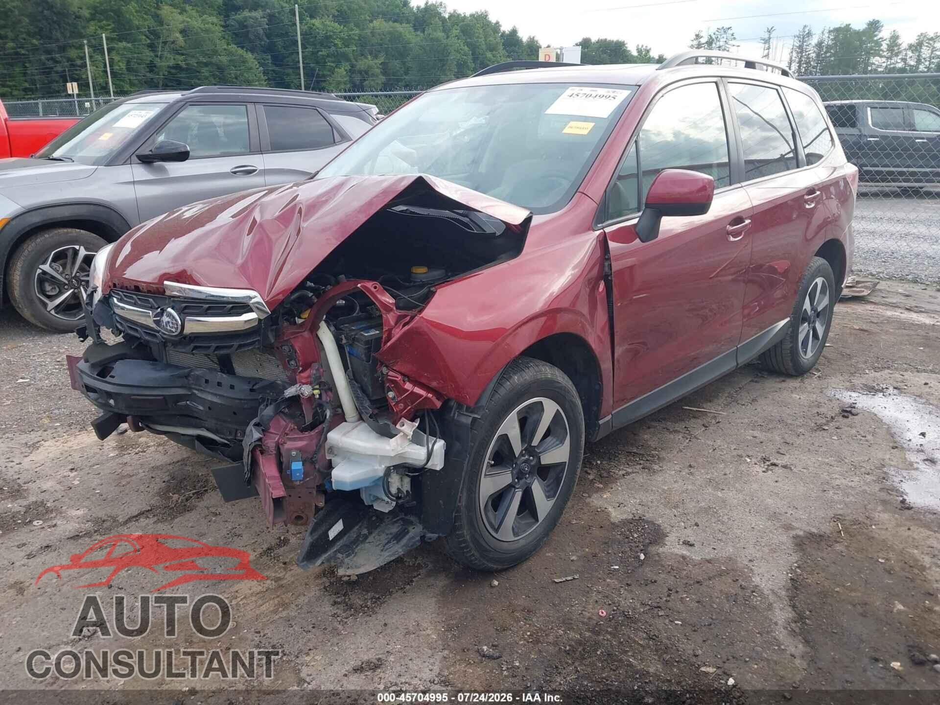 SUBARU FORESTER 2017 - JF2SJAECXHH525984