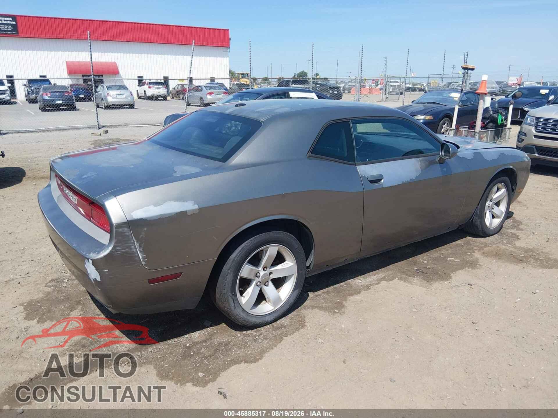 DODGE CHALLENGER 2012 - 2C3CDYAG5CH171505