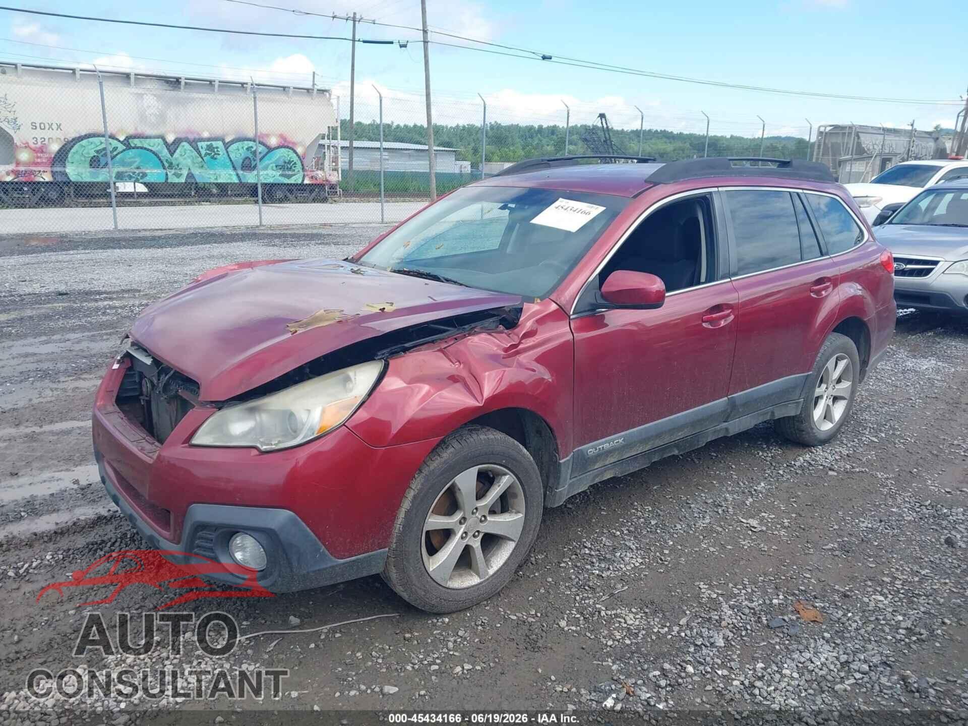 SUBARU OUTBACK 2014 - 4S4BRBCC3E3325968