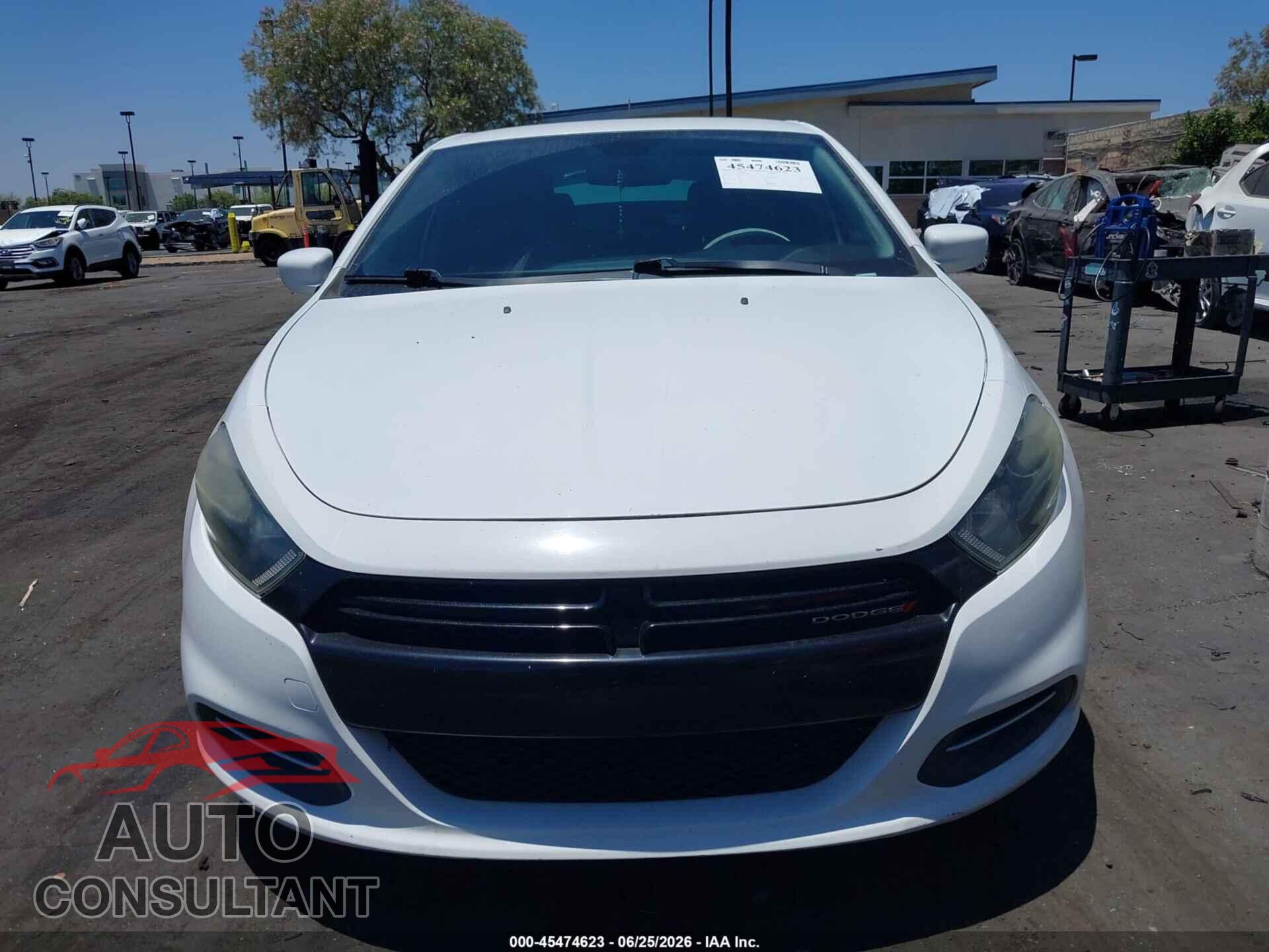 DODGE DART 2015 - 1C3CDFAA7FD311393