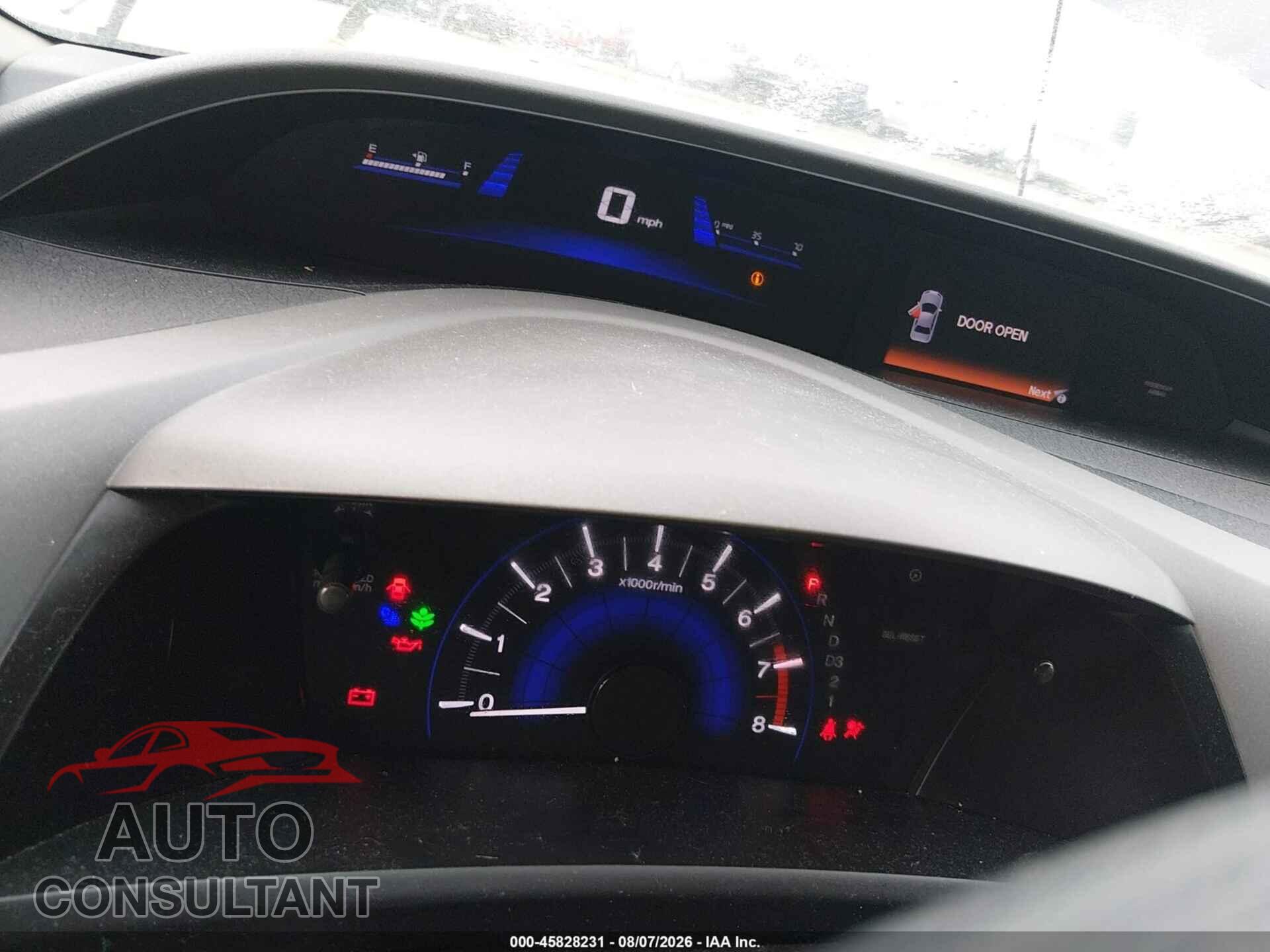 HONDA CIVIC 2012 - 19XFB2F56CE015178