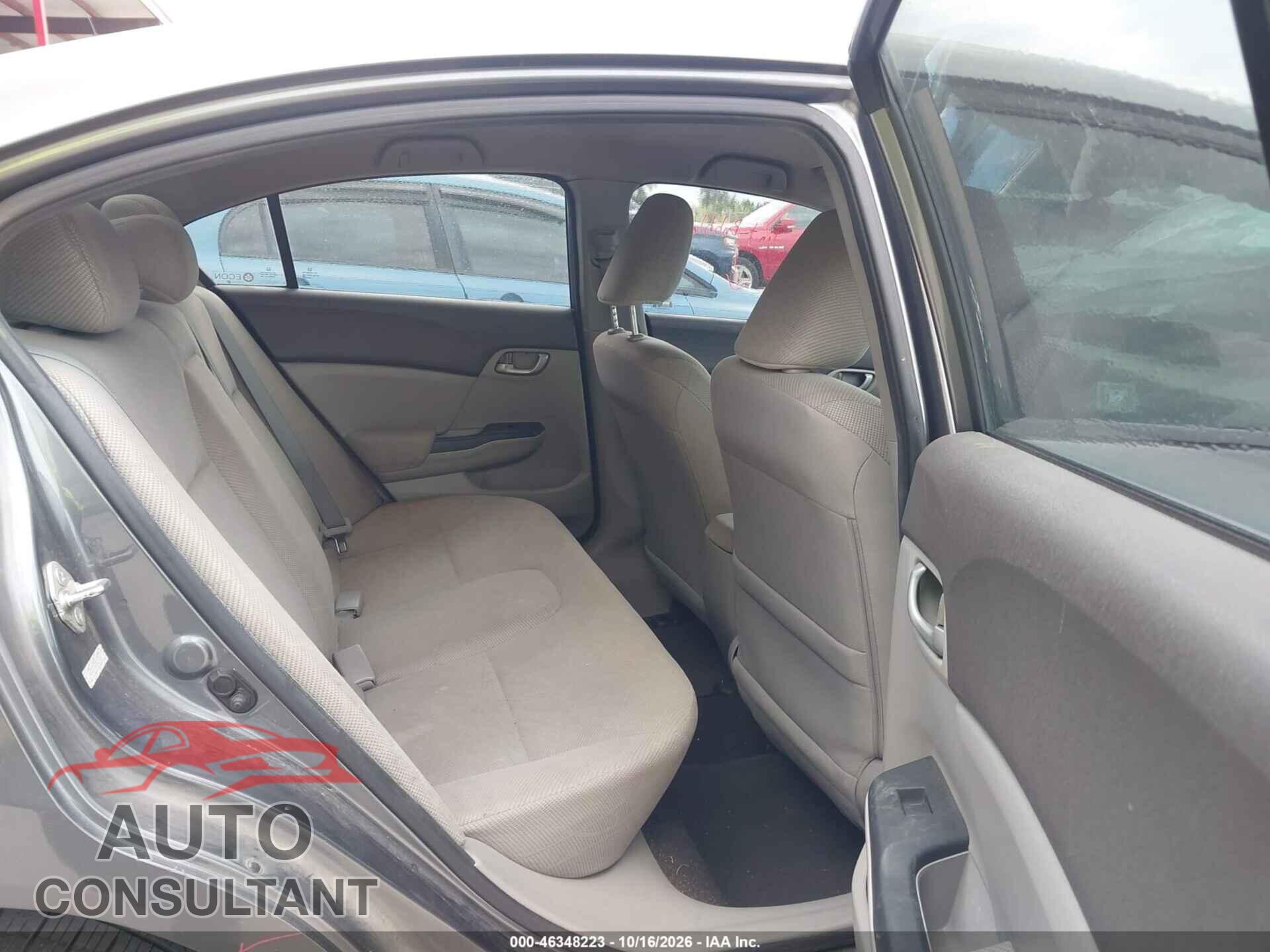 HONDA CIVIC 2012 - 2HGFB2F57CH317617