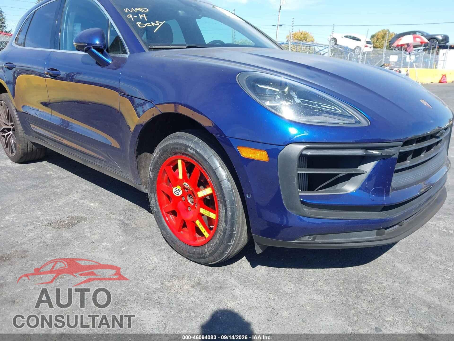 PORSCHE MACAN 2022 - WP1AG2A59NLB22124