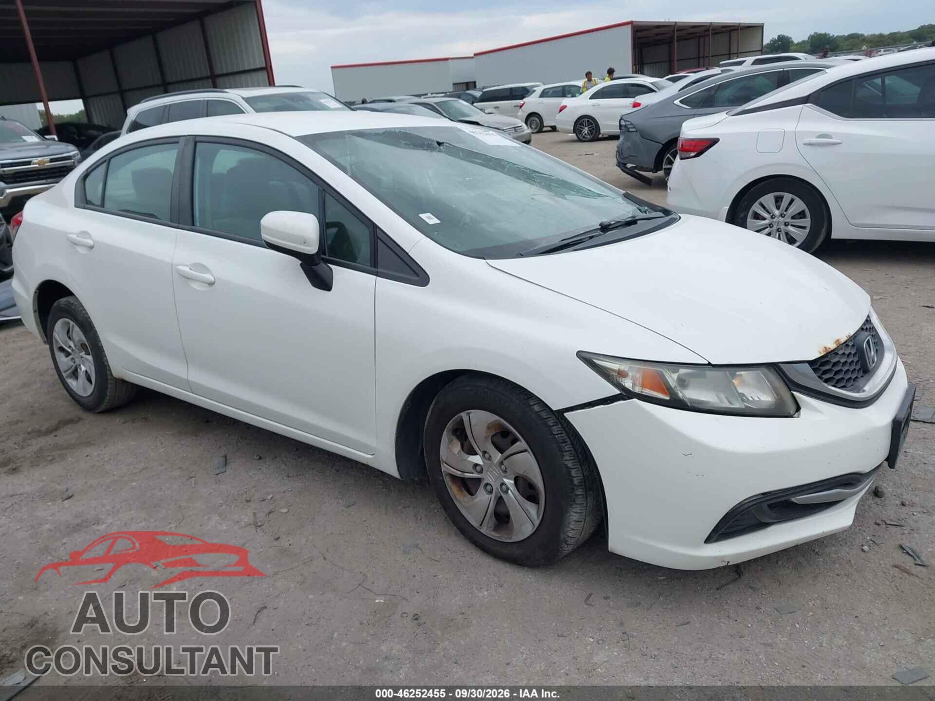 HONDA CIVIC 2014 - 19XFB2F5XEE001349