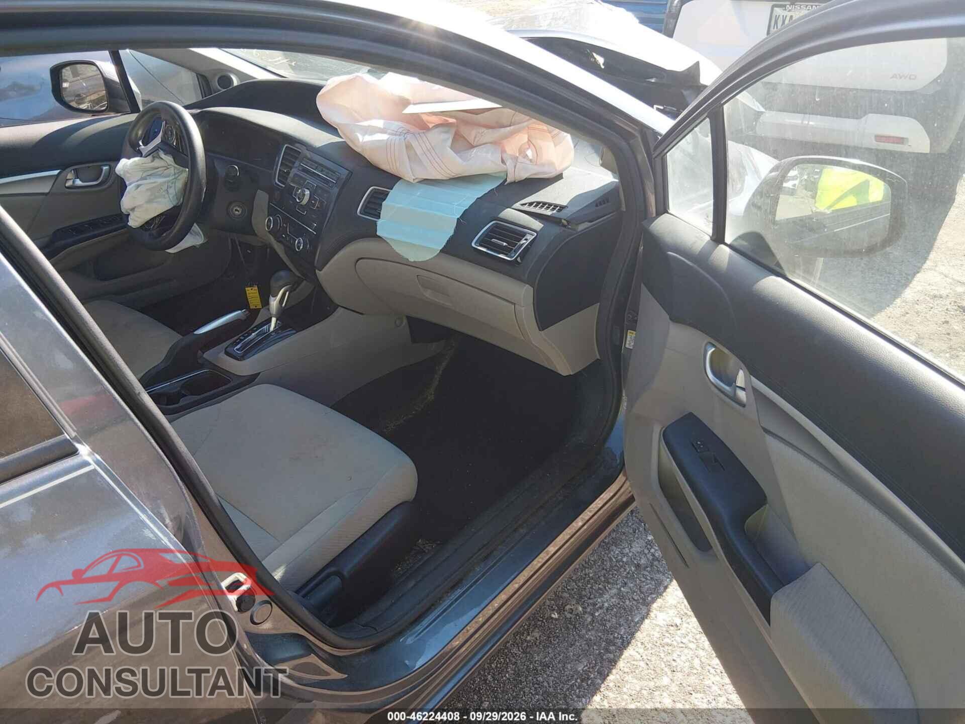 HONDA CIVIC 2013 - 19XFB2F82DE281101