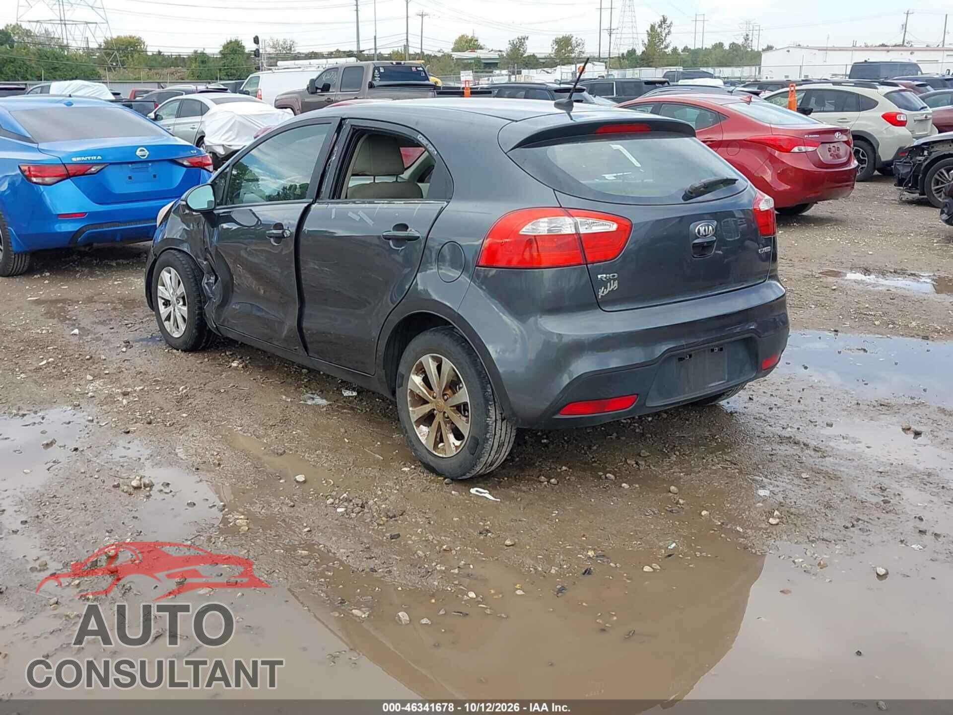 KIA RIO 2013 - KNADN5A36D6157007