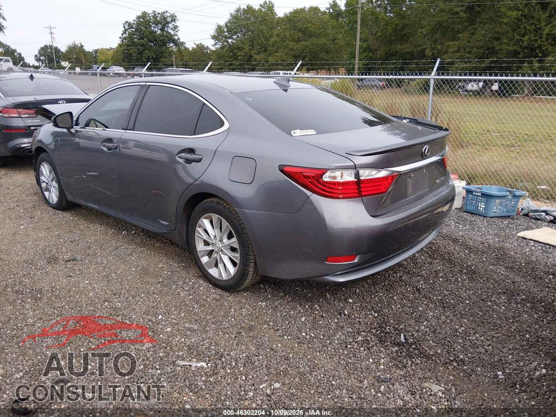 LEXUS ES 300H 2015 - JTHBW1GG4F2090247