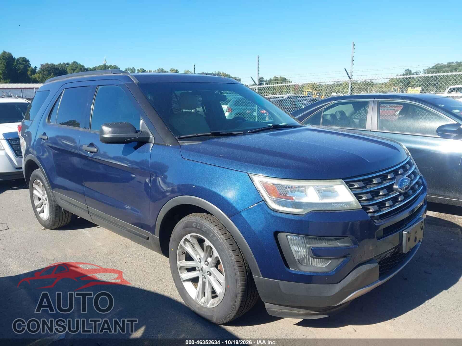 FORD EXPLORER 2017 - 1FM5K8B82HGA26227