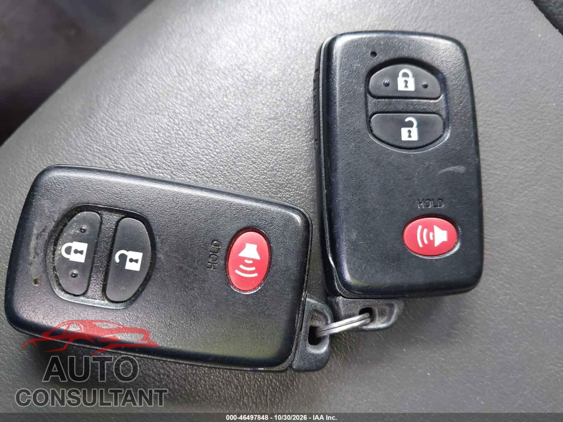 TOYOTA PRIUS 2012 - JTDKN3DU3C1539235