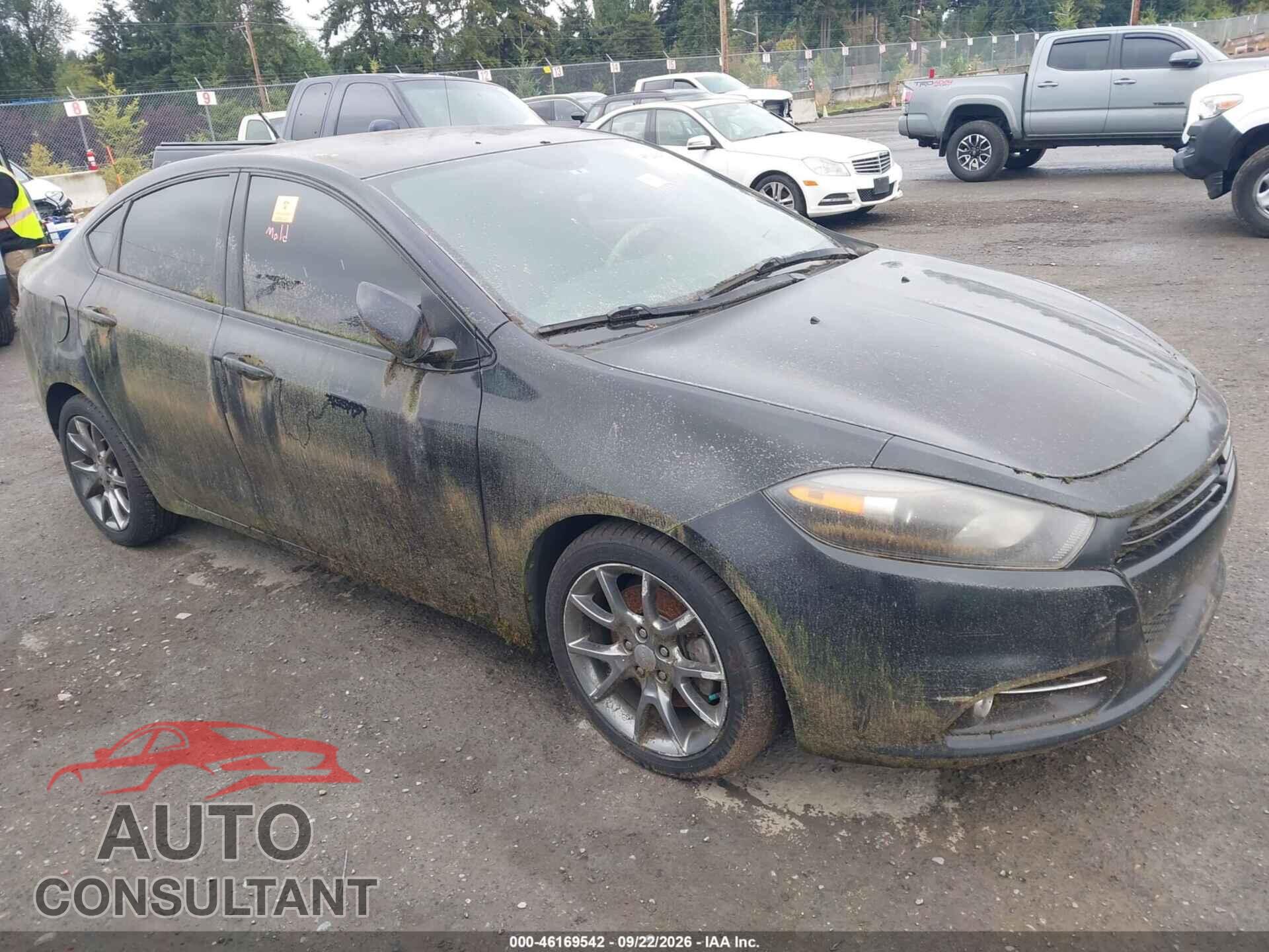 DODGE DART 2013 - 1C3CDFBA9DD117797