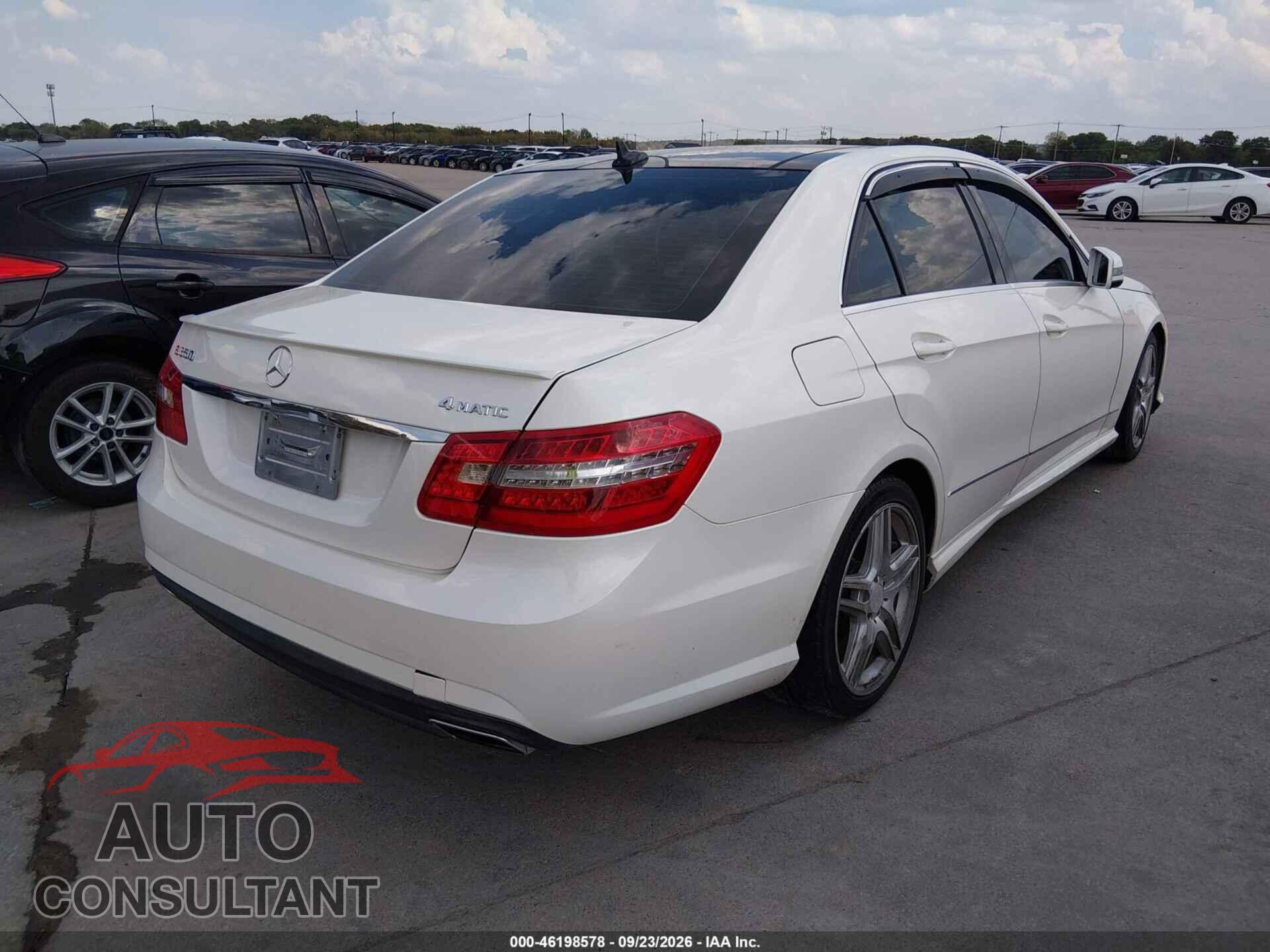 MERCEDES-BENZ E-CLASS 2013 - WDDHF8JB4DA760938